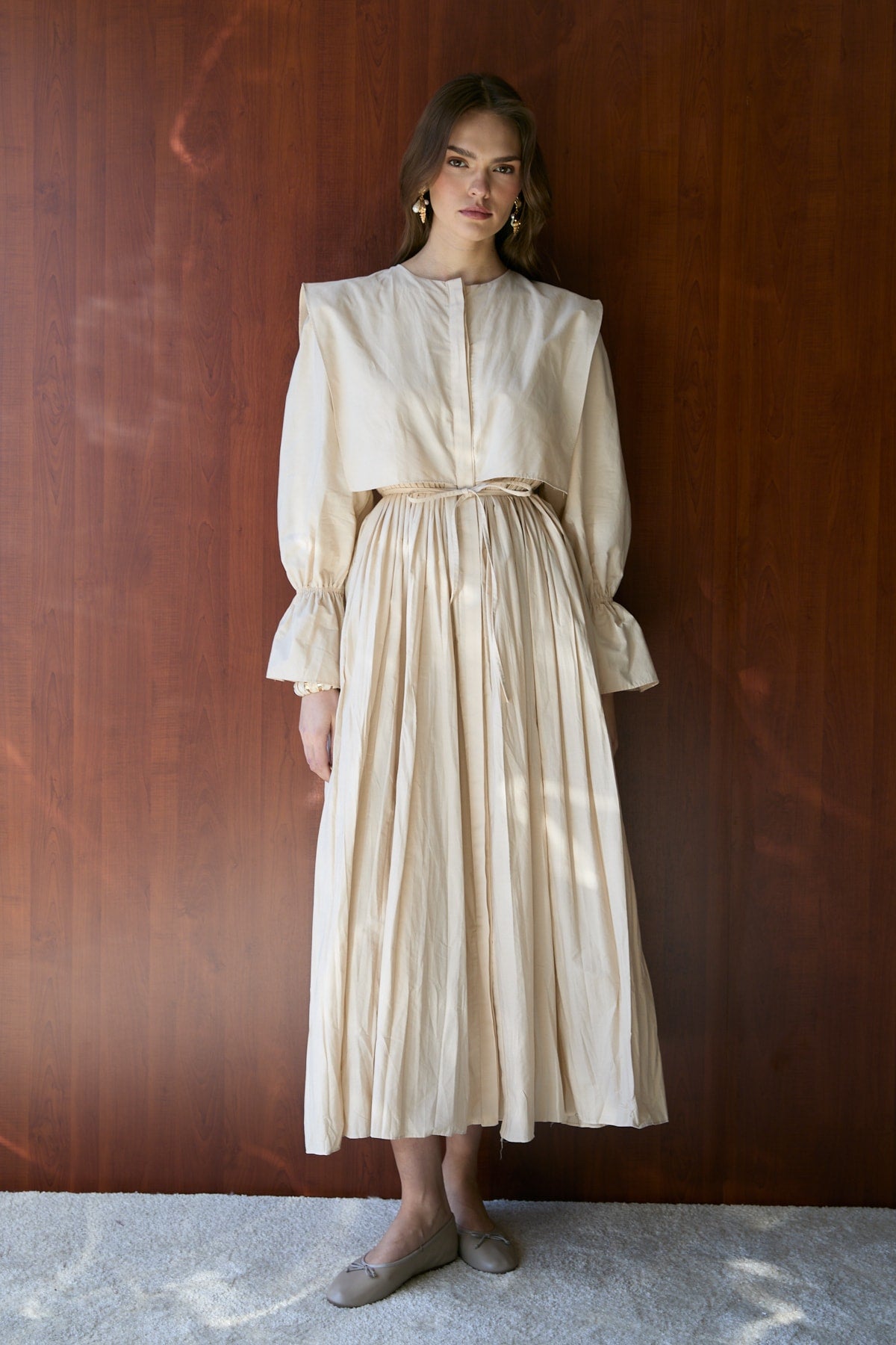 Poplin Elbise 32-2621