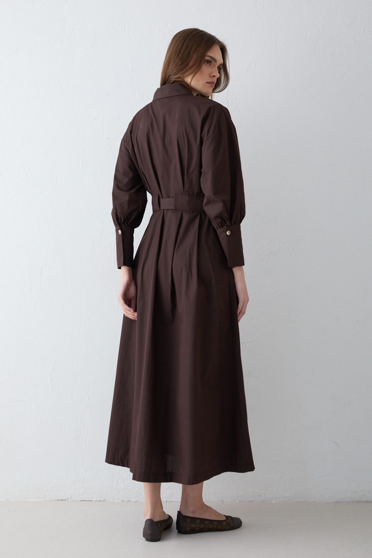 Poplin Elbise 32-2707
