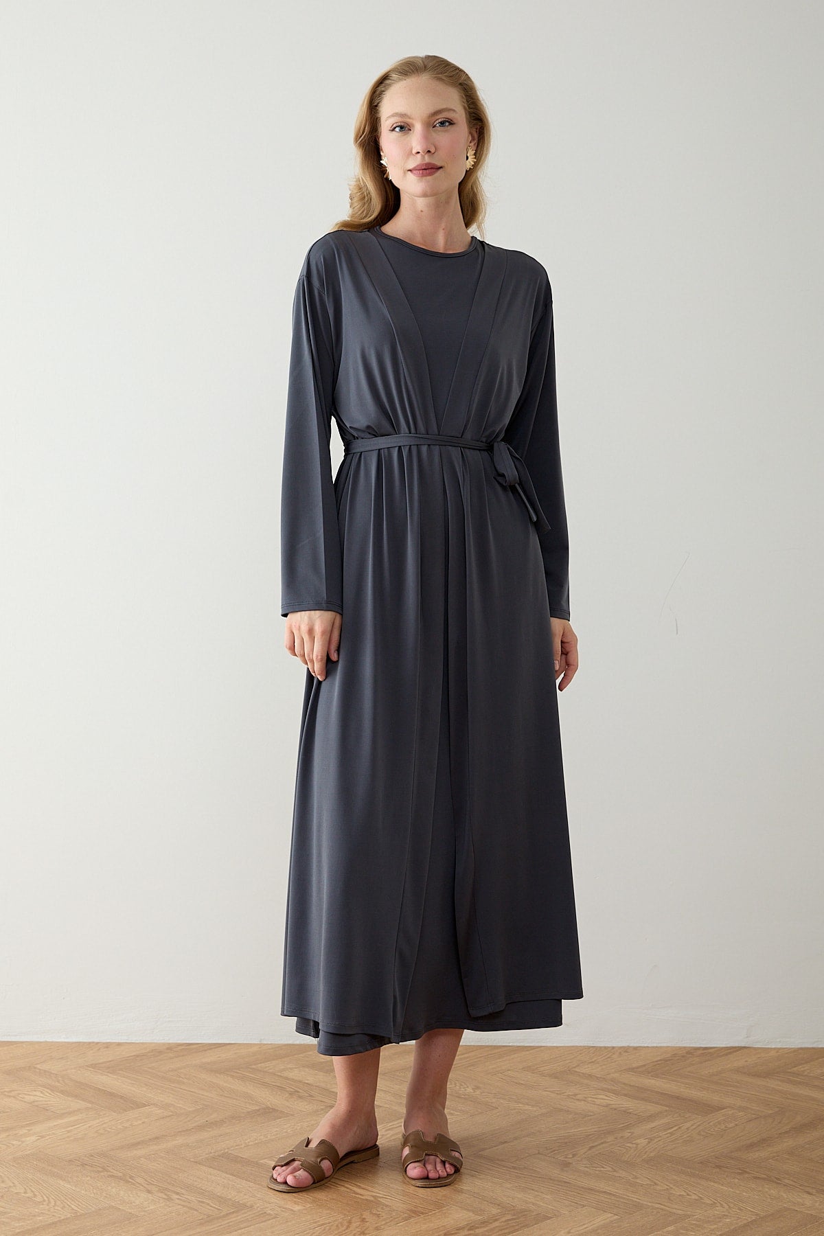 Elbise Abaya Takım 68-6315