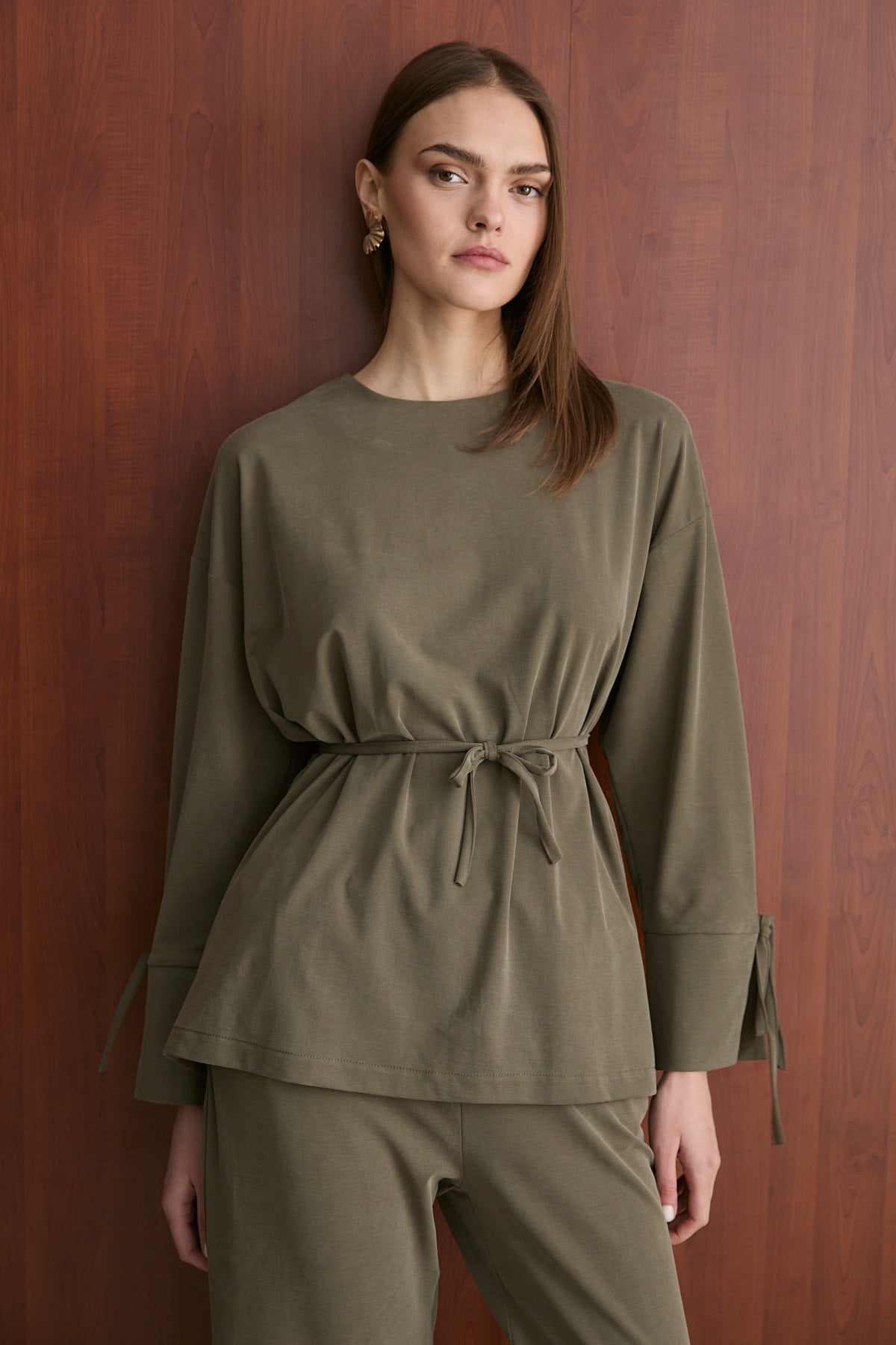 Kol Detaylı Basic Takım 32-2627