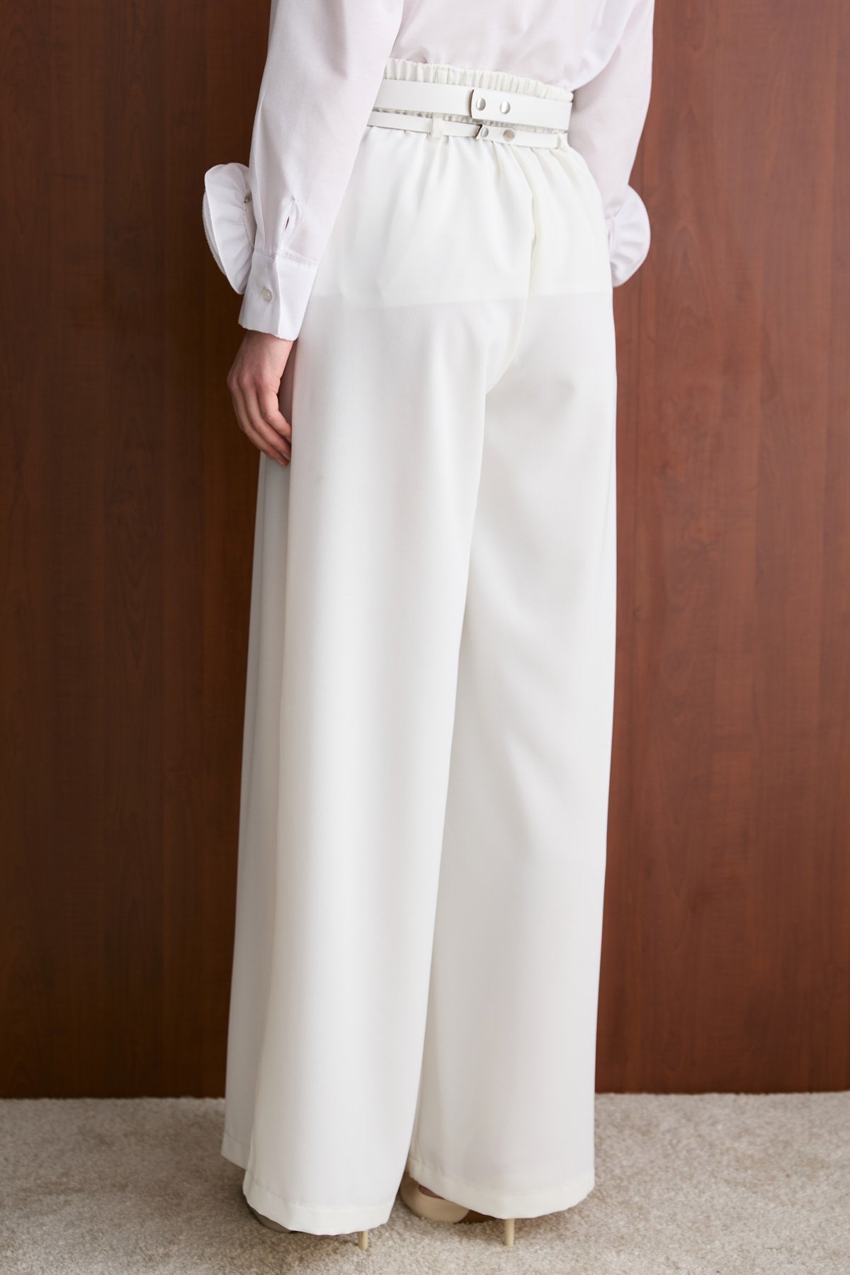 Çift Kemerli Pantolon 32-2740