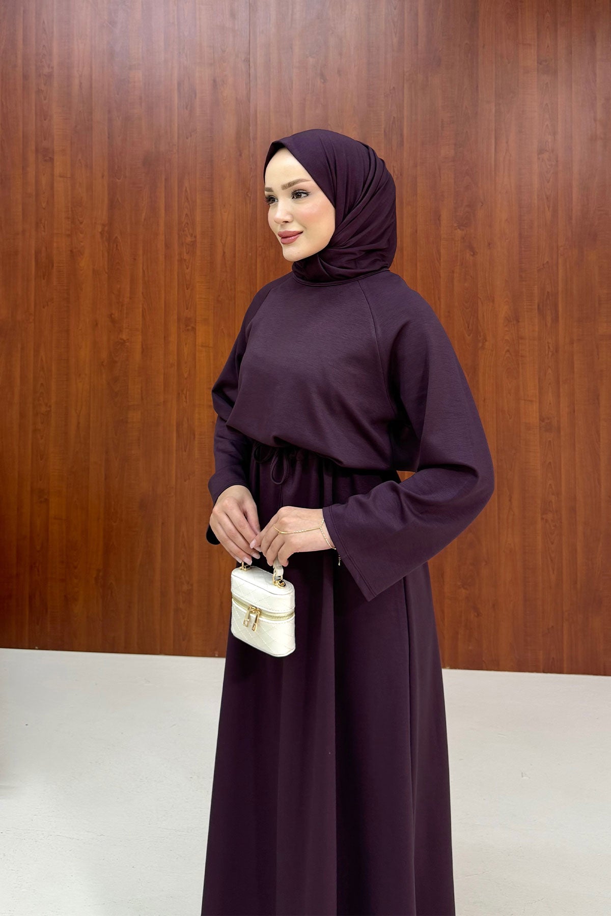 Örme Modal Elbise 68-6600