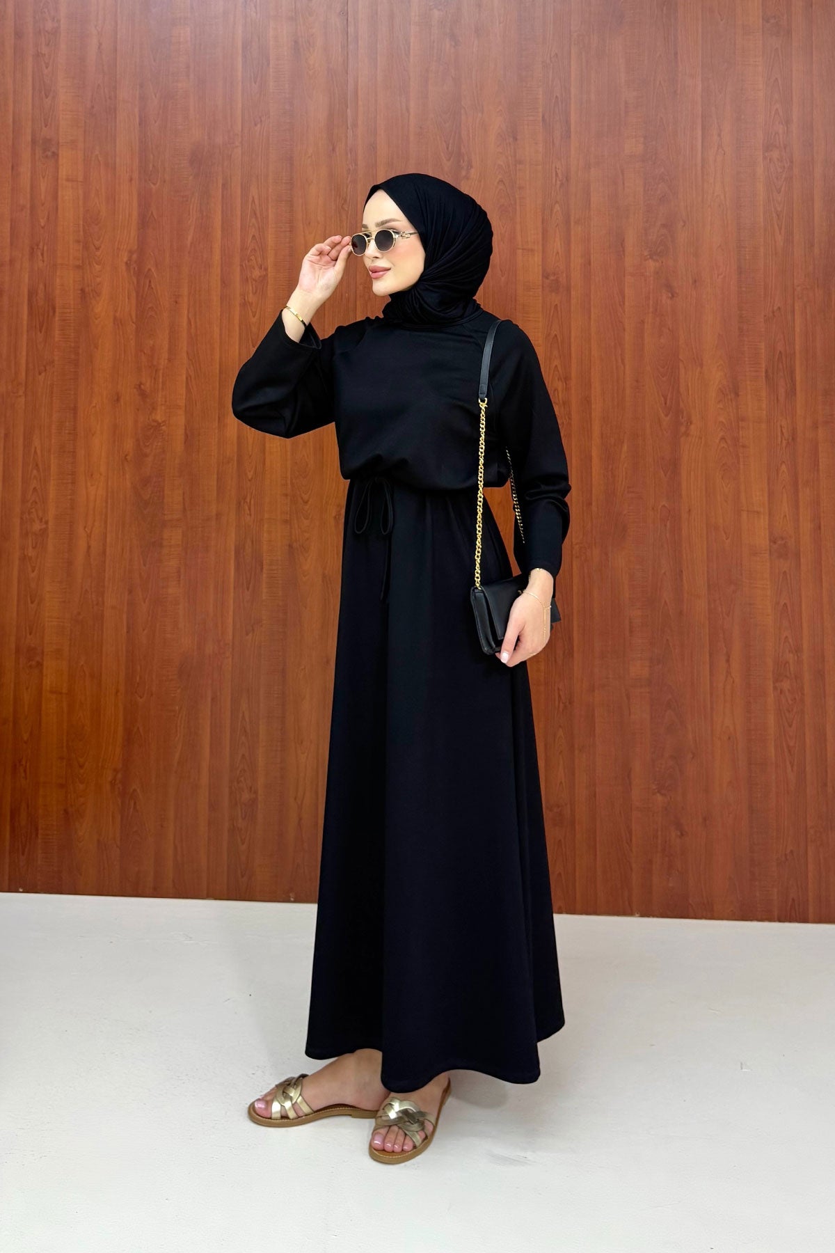 Örme Modal Elbise 68-6600