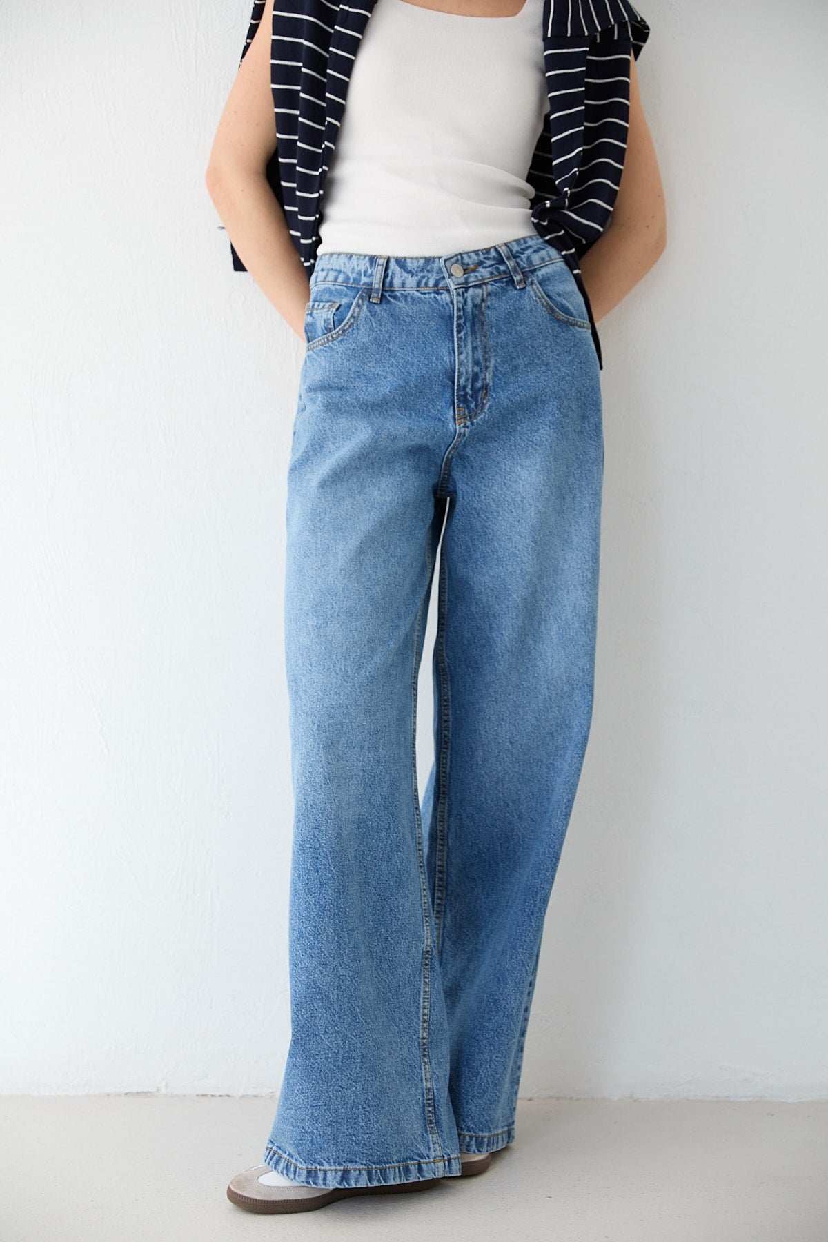 Bol Paça Denim Pantolon 32-8005