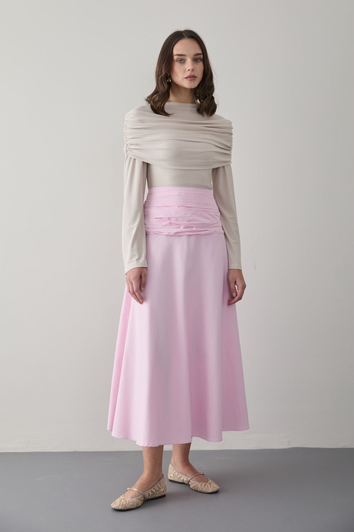 Poplin Etek 32-2816
