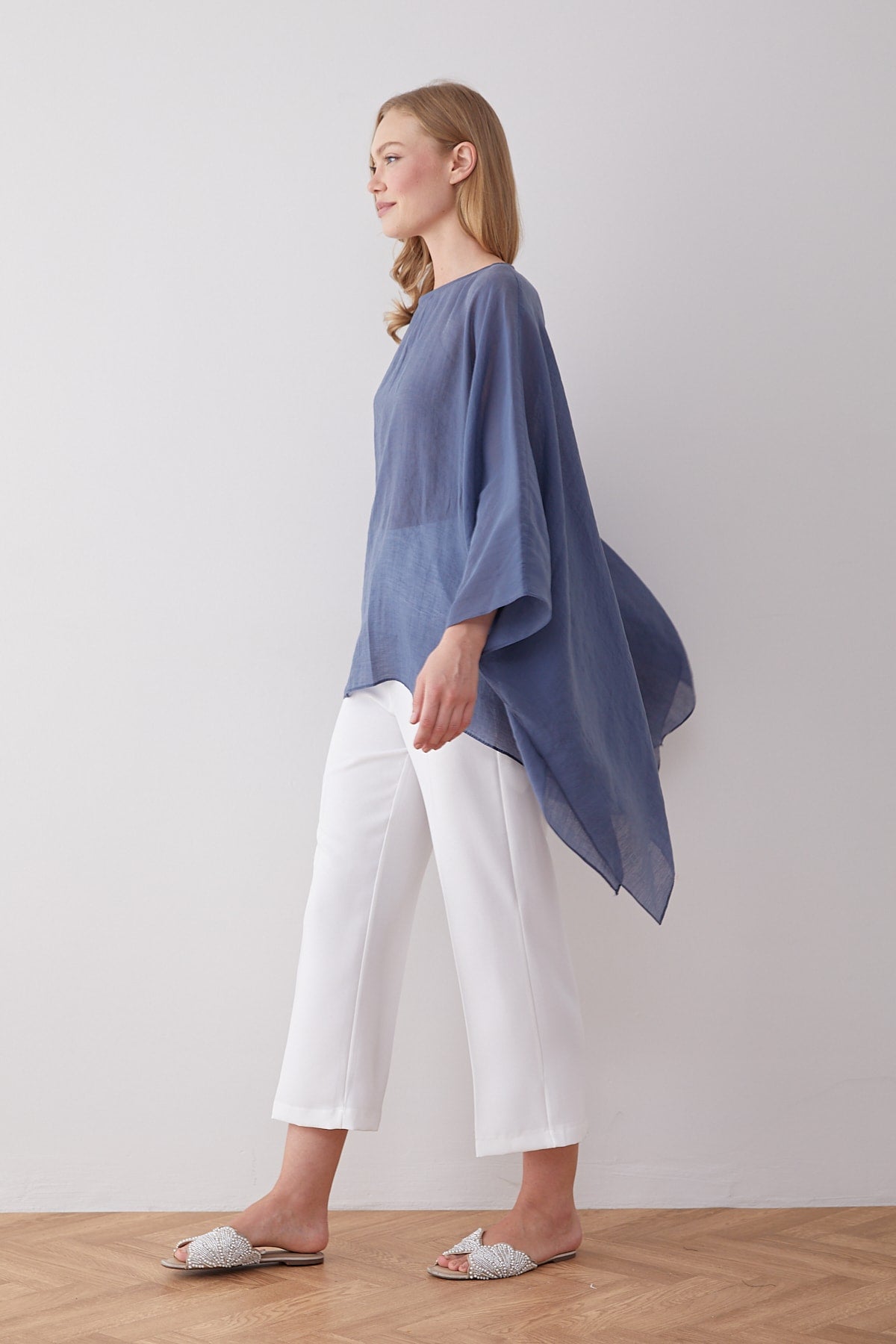 Tül Pelerin Tunik 32-2917