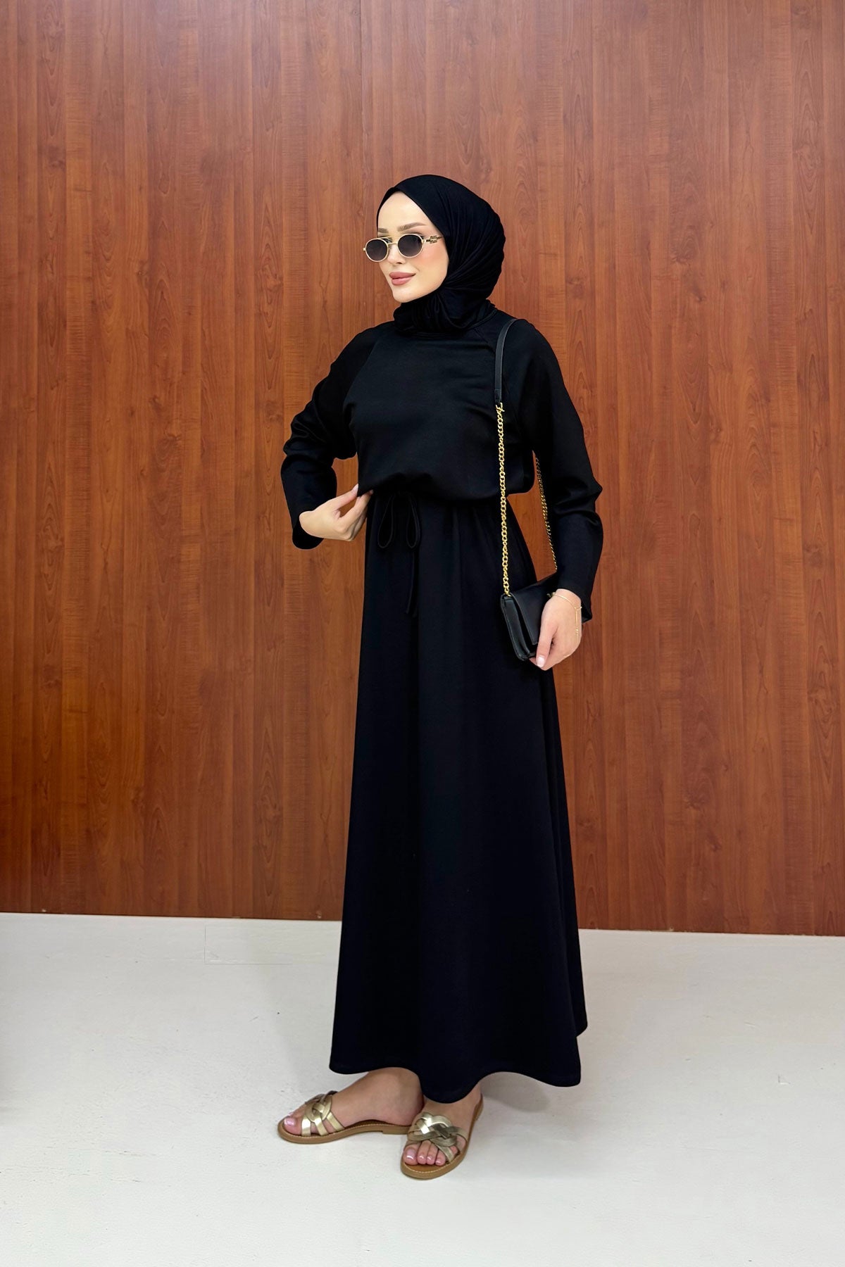 Örme Modal Elbise 68-6600
