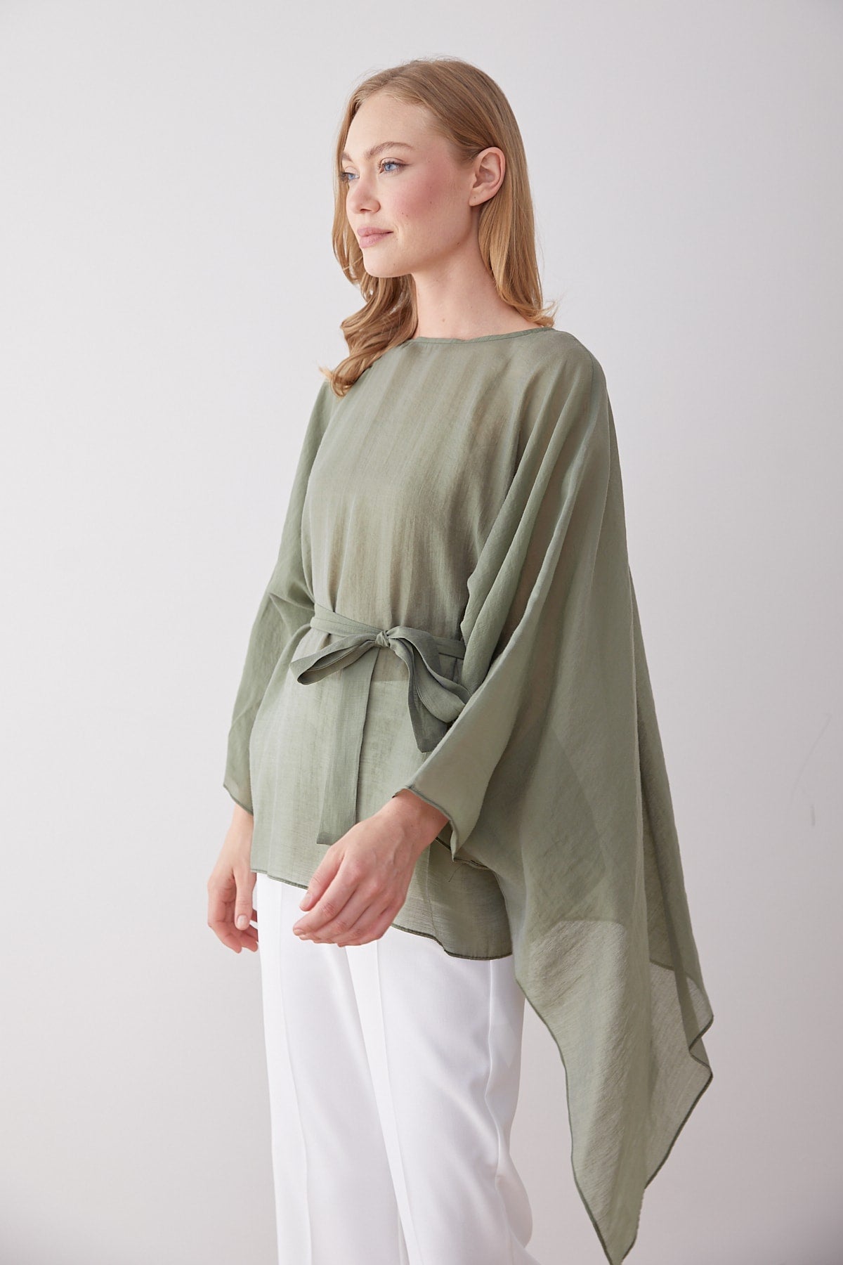 Tül Pelerin Tunik 32-2917
