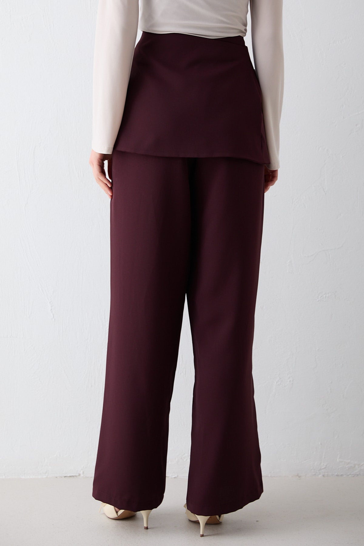 Korsaj Detaylı Pantolon 32-2702