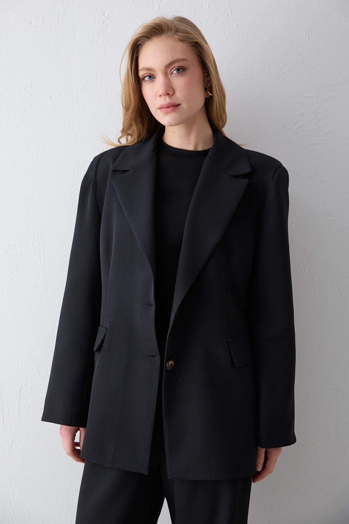 Oversize Ceketli Takım 32-2734