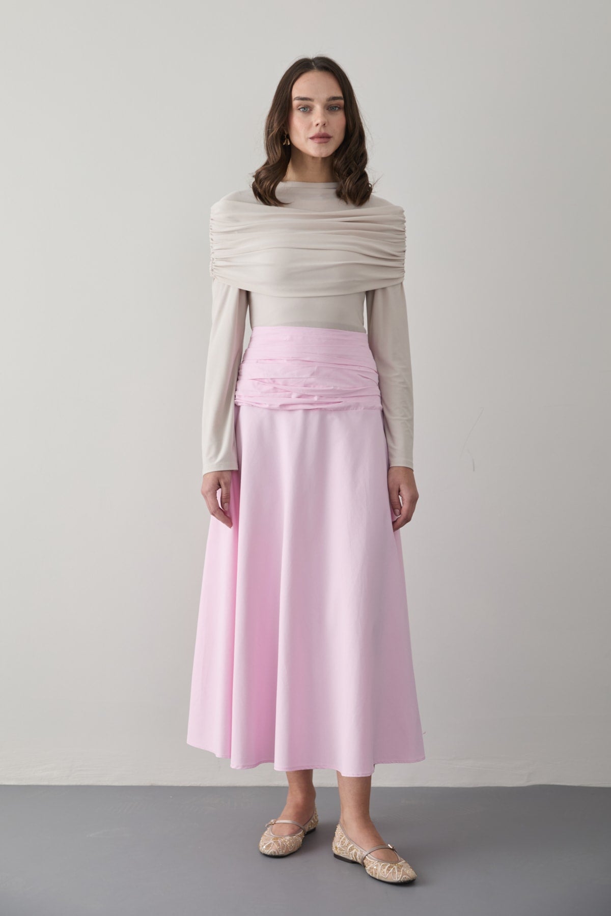 Poplin Etek 32-2816