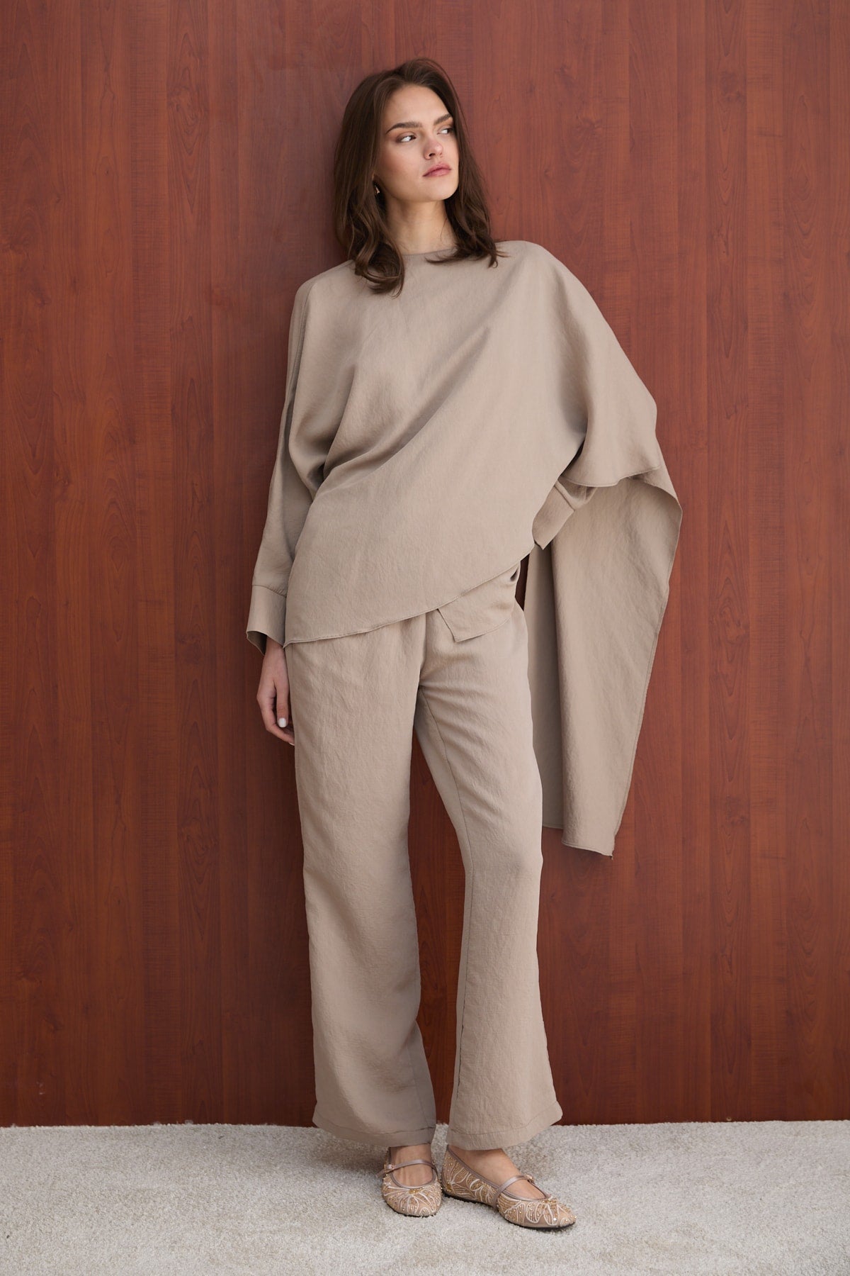 Şal Detaylı Modal Takım 12-8814