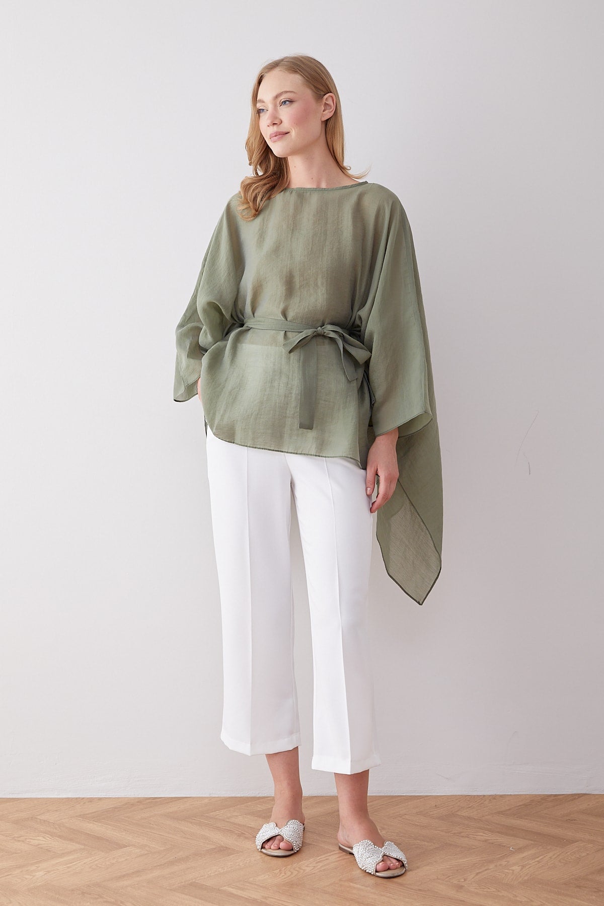 Tül Pelerin Tunik 32-2917
