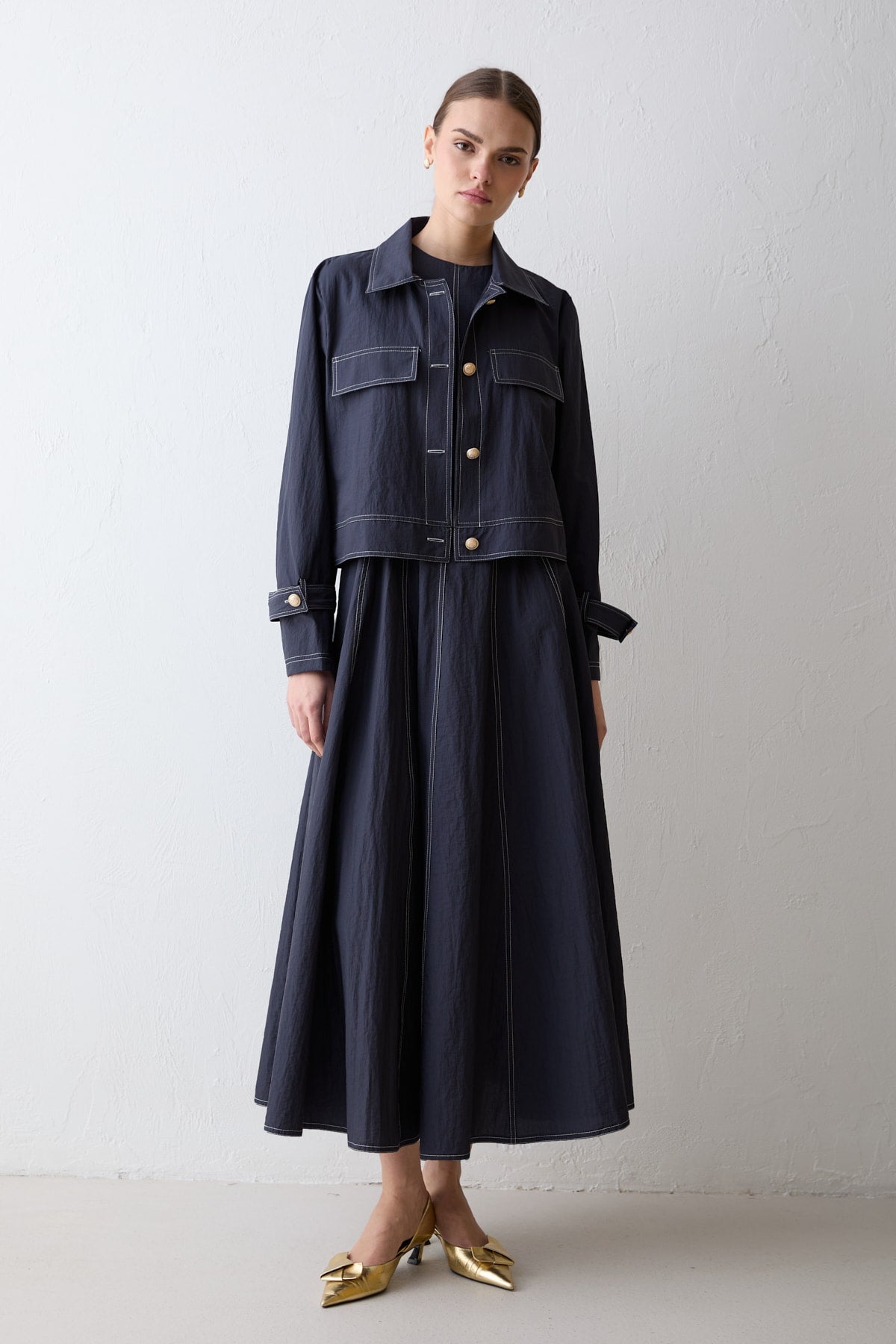 Ceket Jile Elbise 32-2647