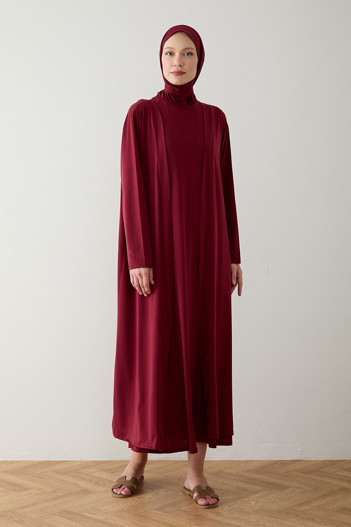 Elbise Abaya Takım 68-6315