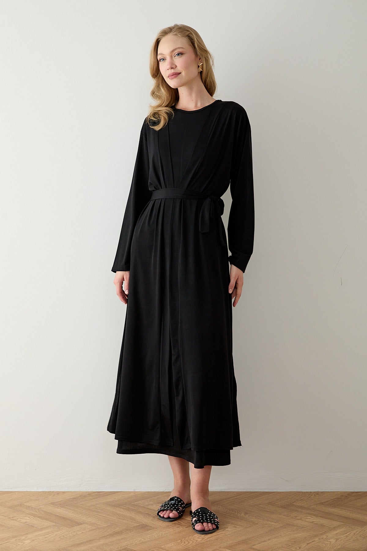 Elbise Abaya Takım 68-6315