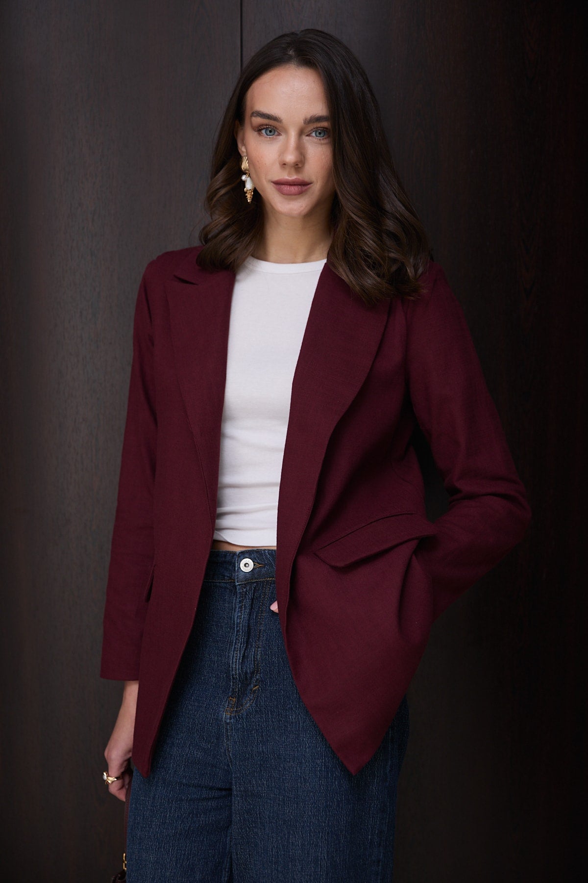 Keten Ceket 32-2833