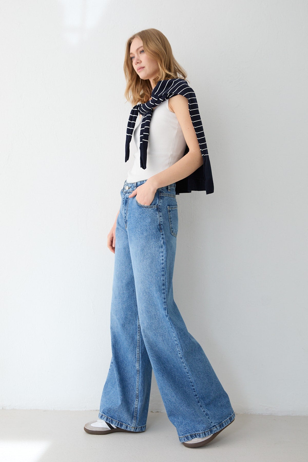 Bol Paça Denim Pantolon 32-8005