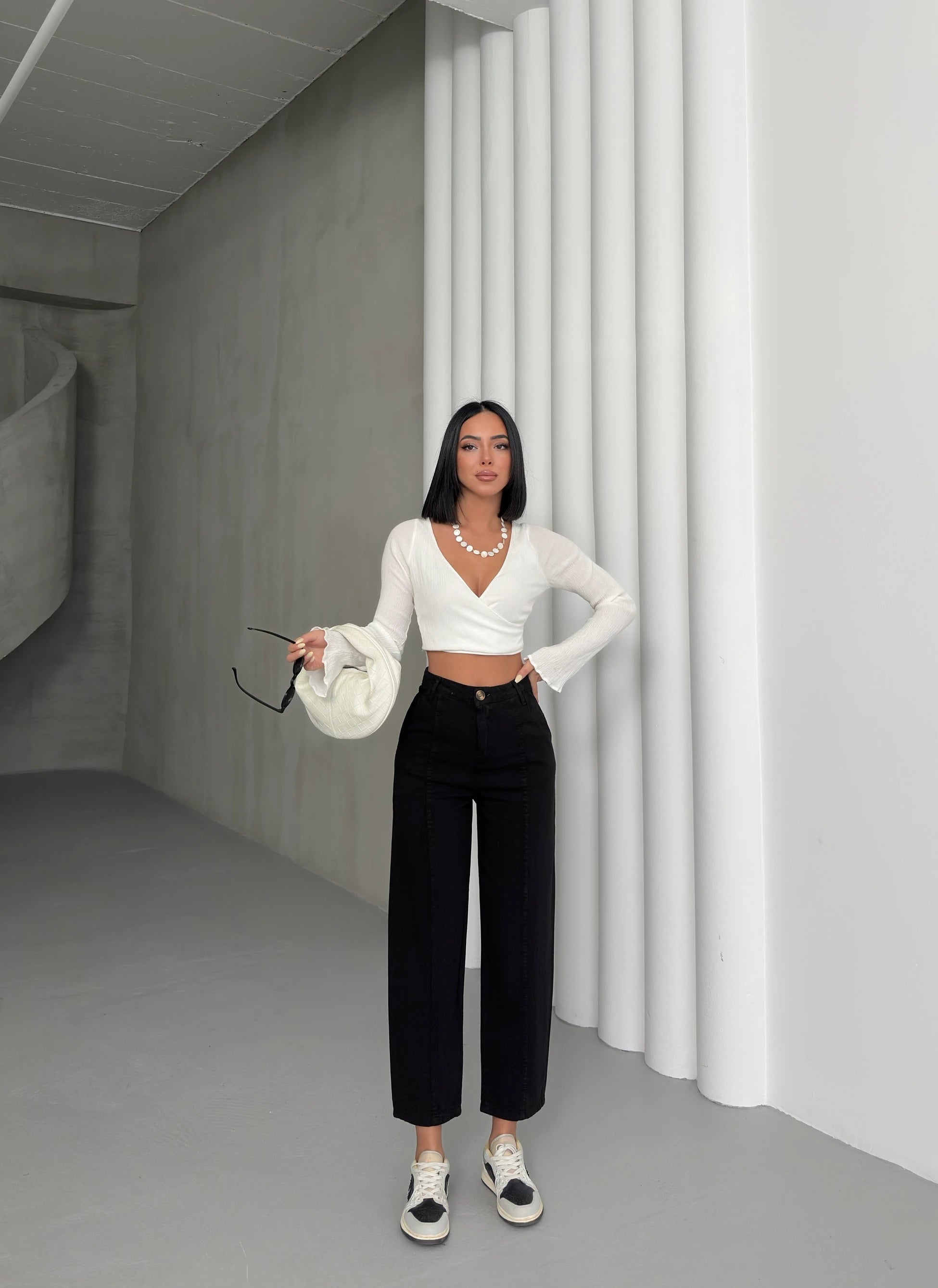Detaylı Gabardin Pantolon
