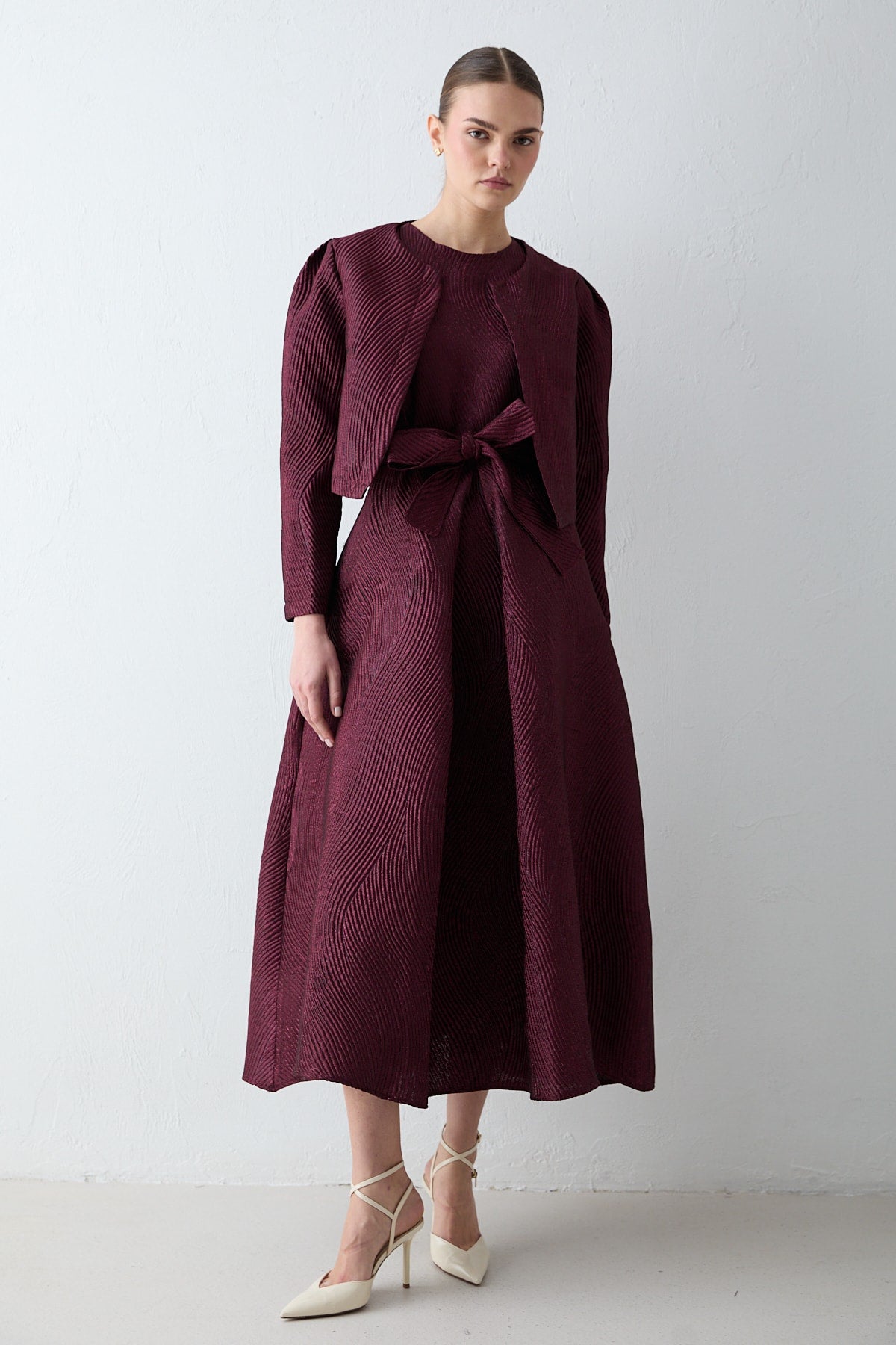 Jakar Ceket Elbise Takım 32-3810