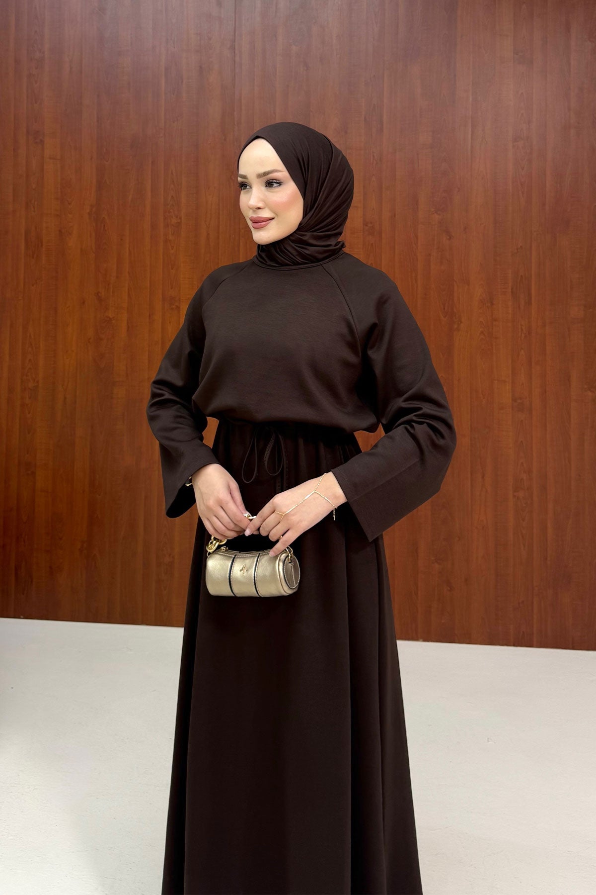 Örme Modal Elbise 68-6600