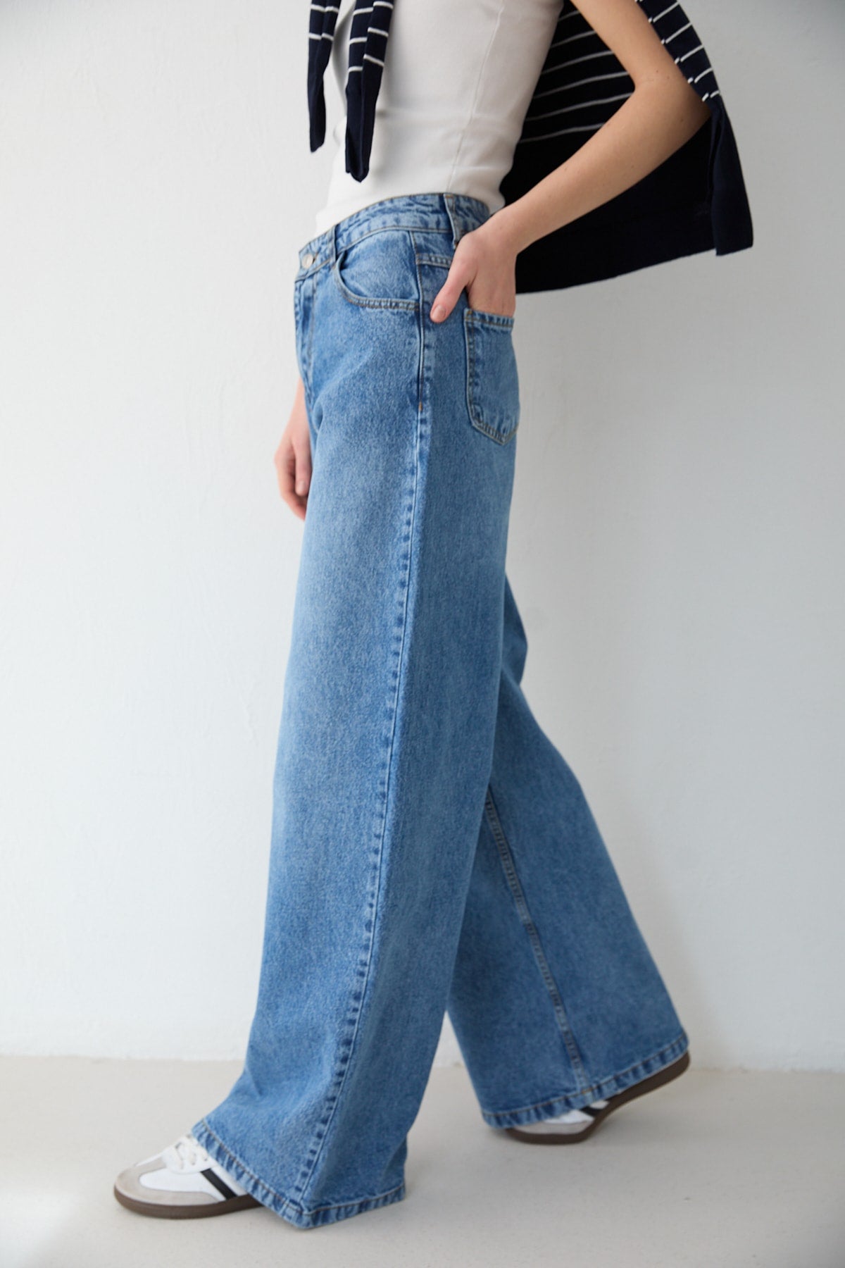 Bol Paça Denim Pantolon 32-8005