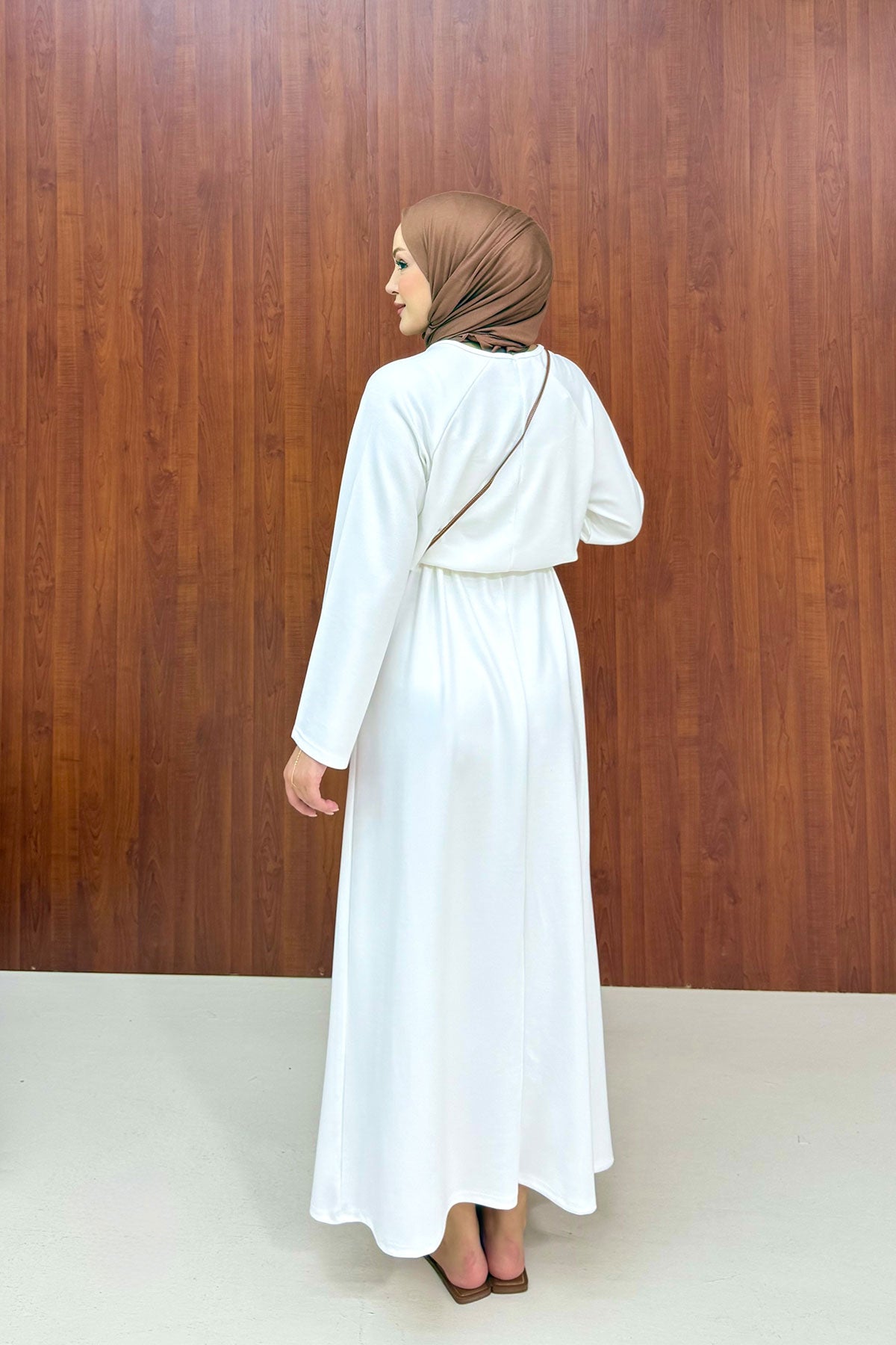 Örme Modal Elbise 68-6600