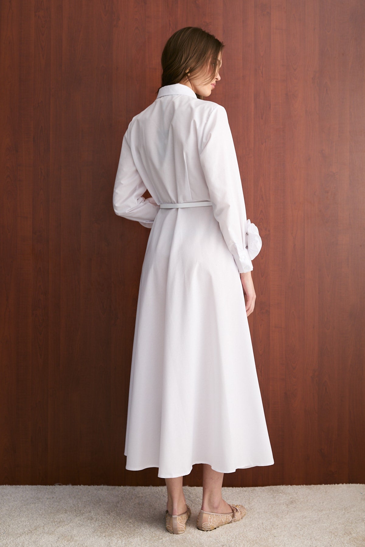 Poplin Elbise 32-2739