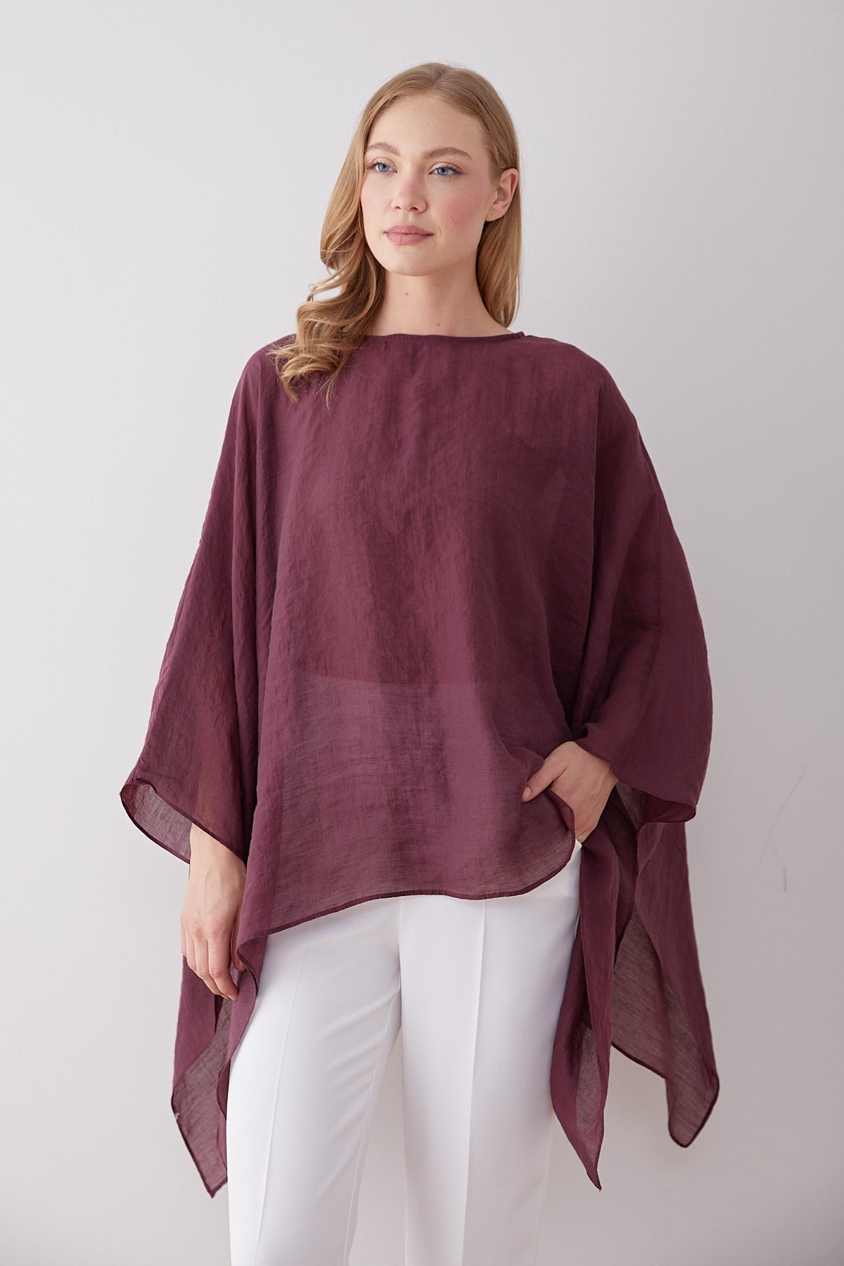 Tül Pelerin Tunik 32-2917