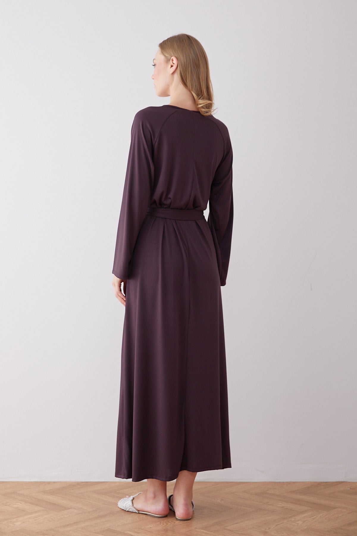Kuşaklı Elbise 68-6402