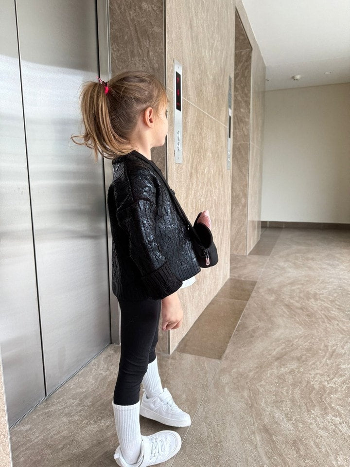 Varaklı Çocuk Triko Kazak 32-7017-1