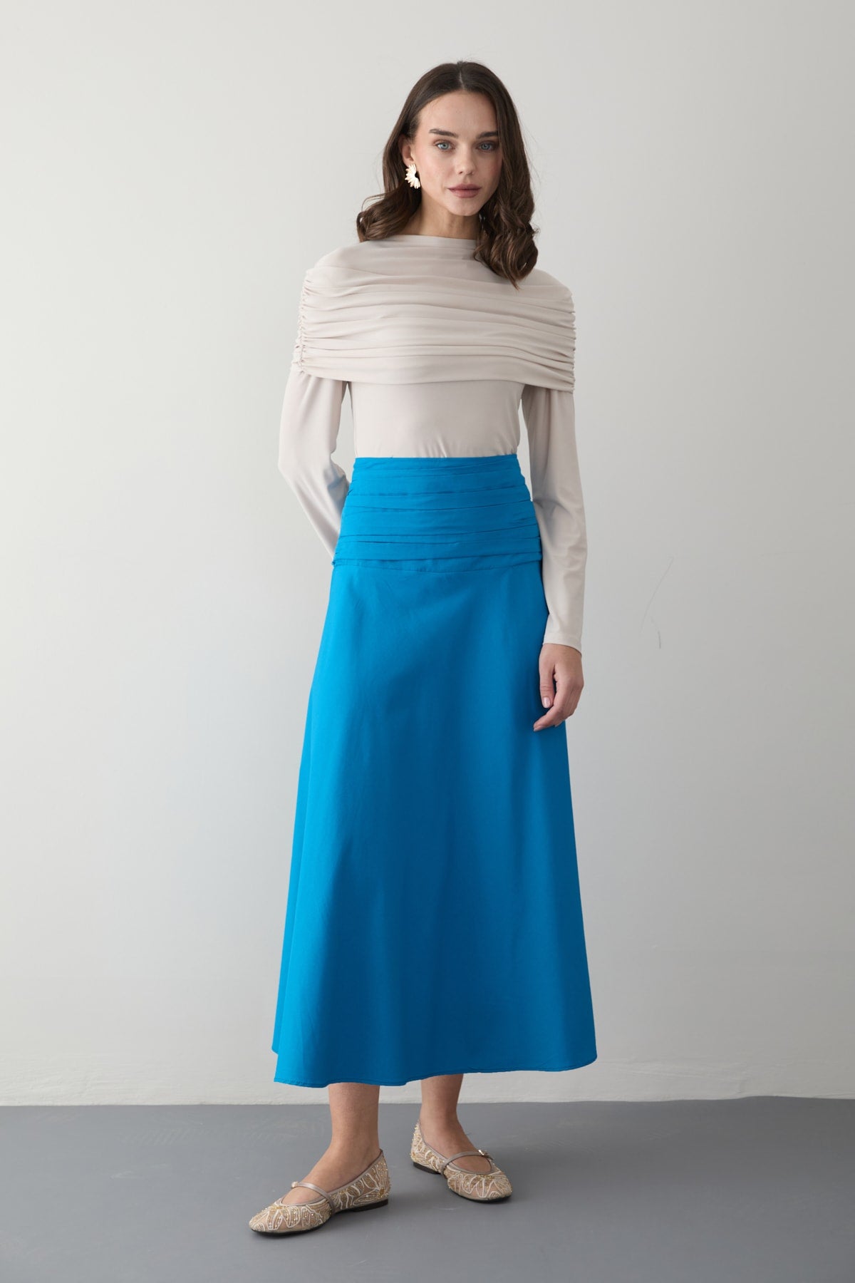 Poplin Skirt 32-2816