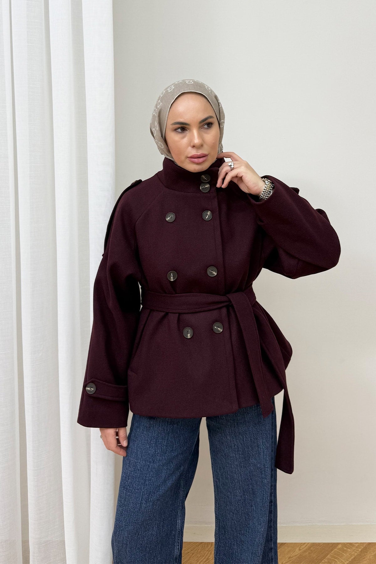Premium Kaşe Kaban 12-70119