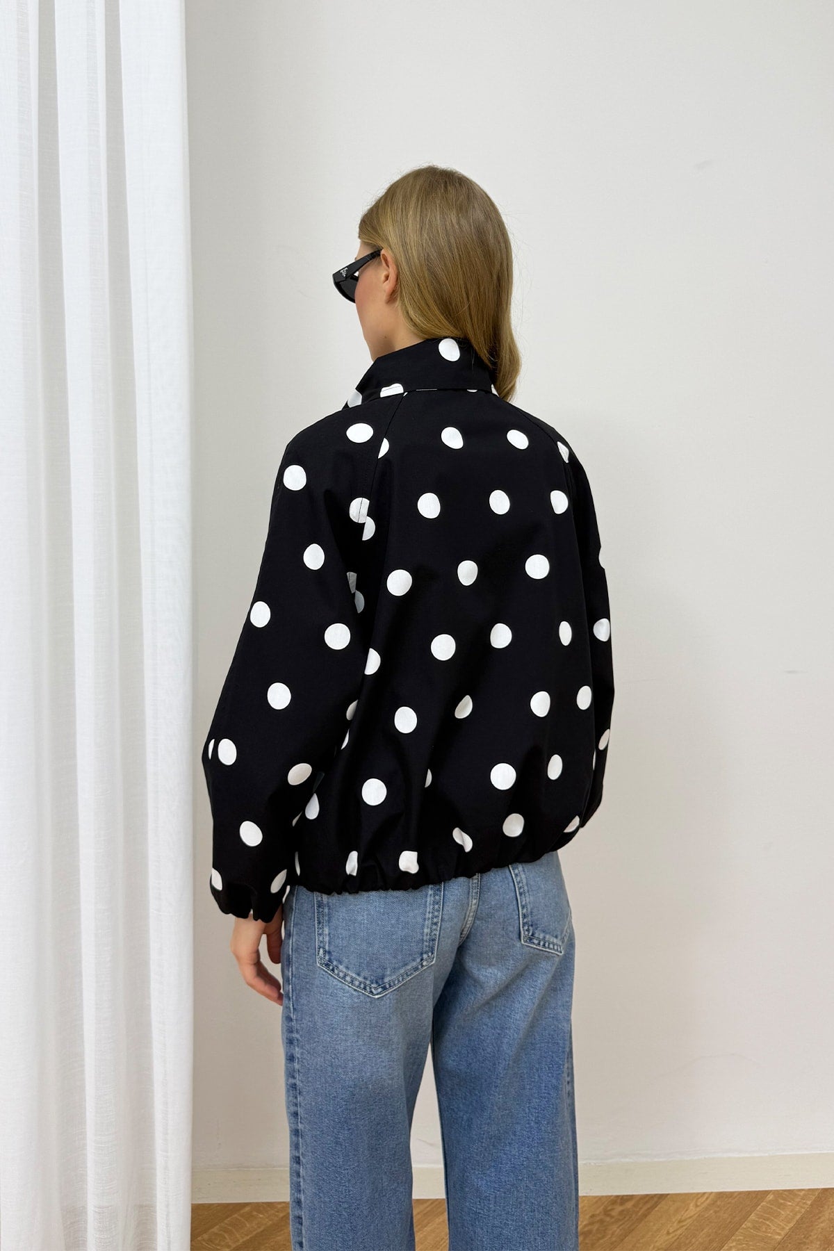 Puantiye Bomber Ceket 12-70208