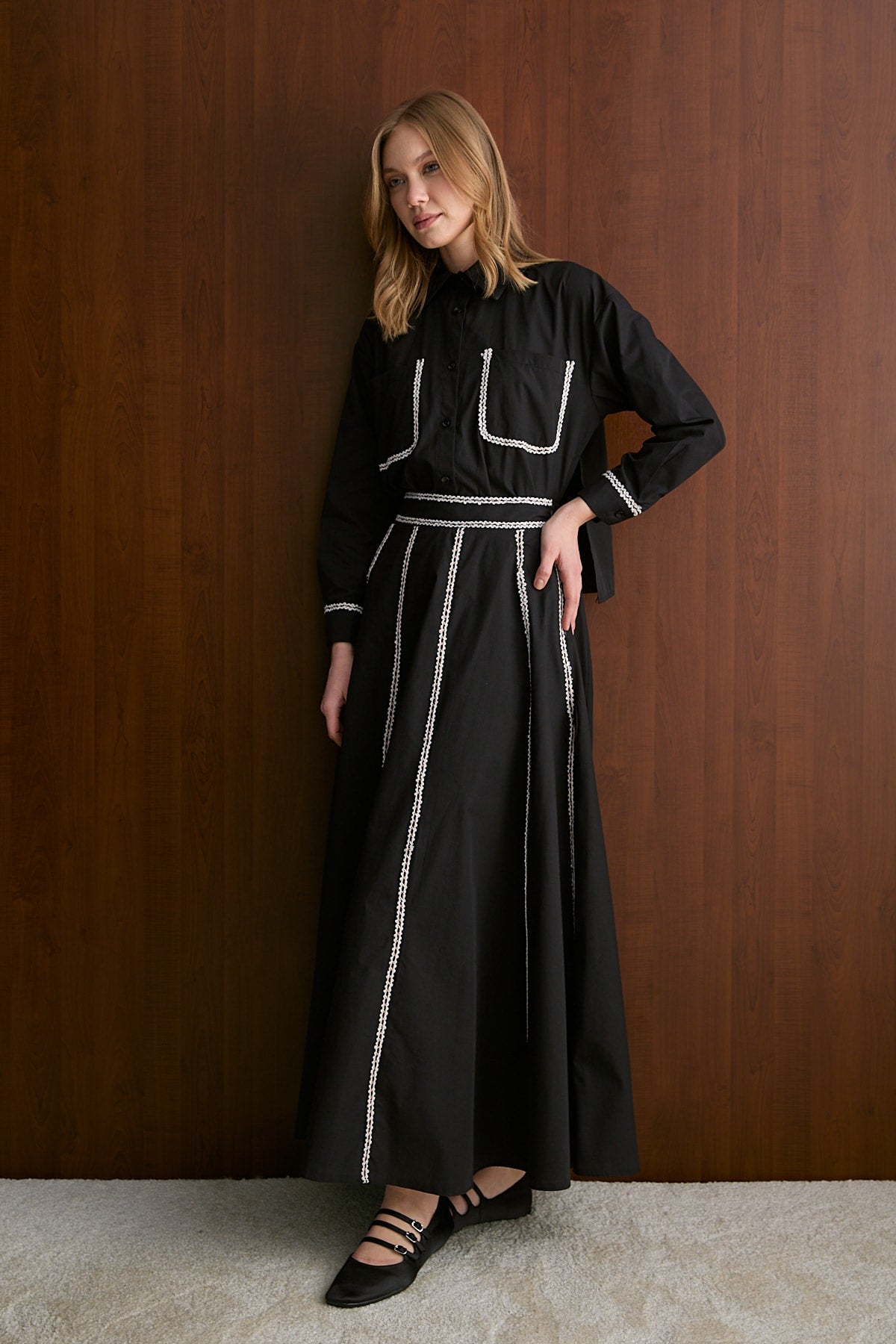 Poplin Etekli Takım 32-2607