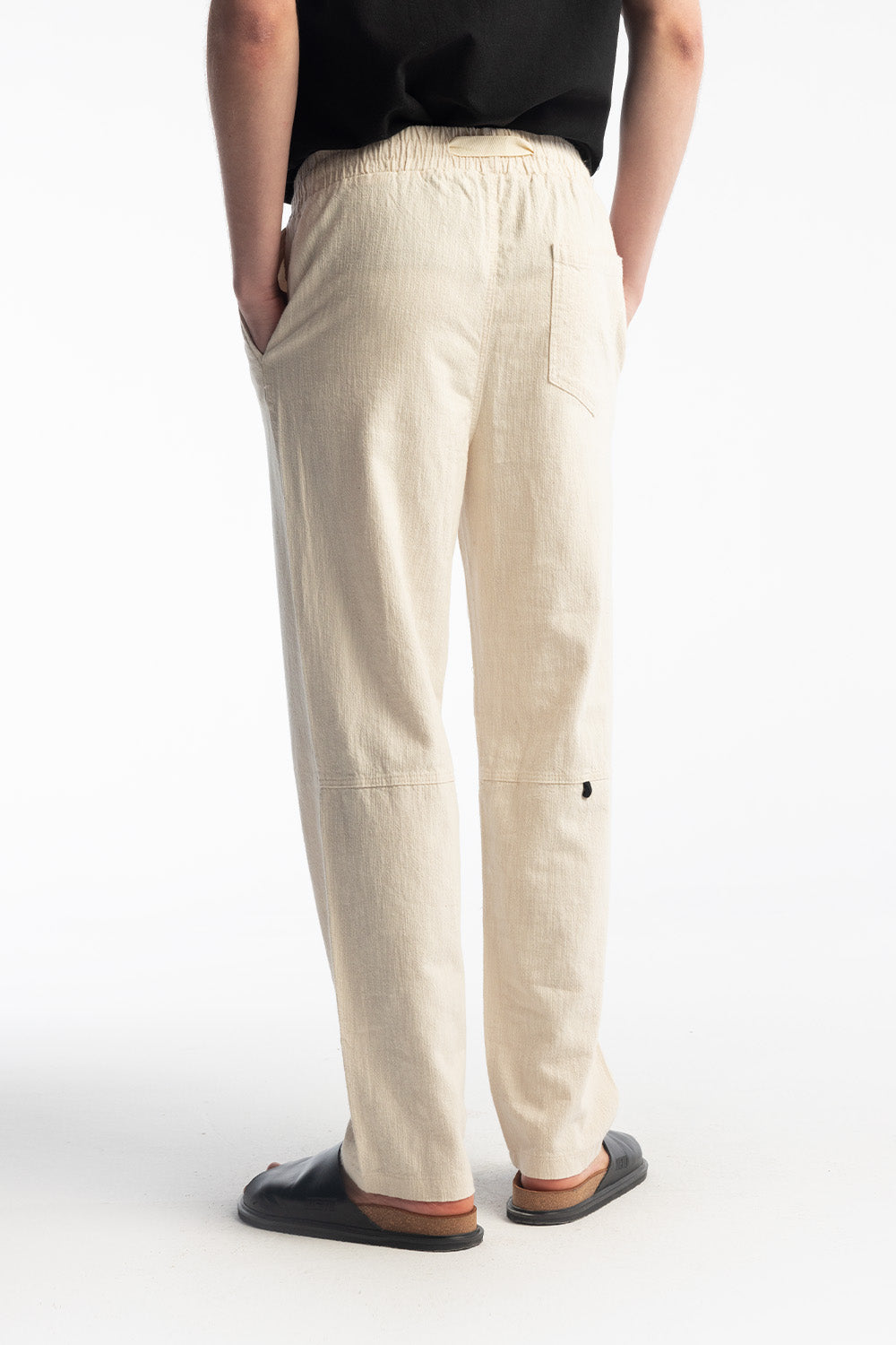 INCLUSIVE KETEN PANTOLON - BEJ XL