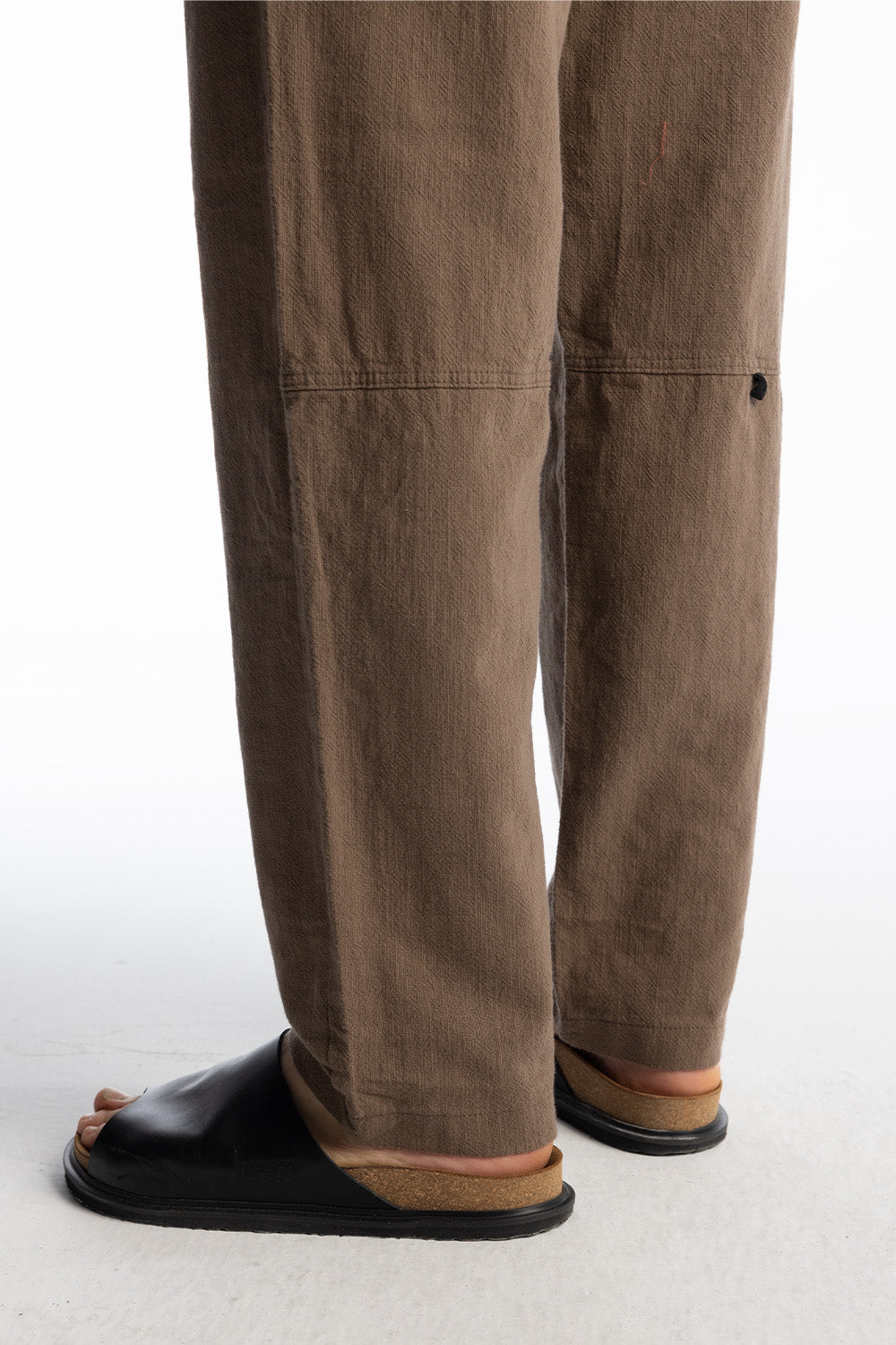 INCLUSIVE KETEN PANTOLON - KAHVERENGİ M