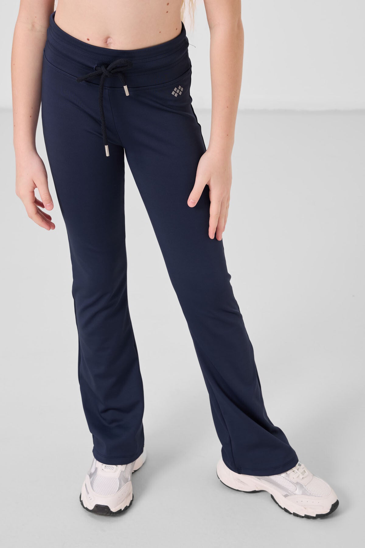 İndigo Esnek Standart Fit Basic Performans İspanyol Paça Kız Çocuk Tayt - 75193