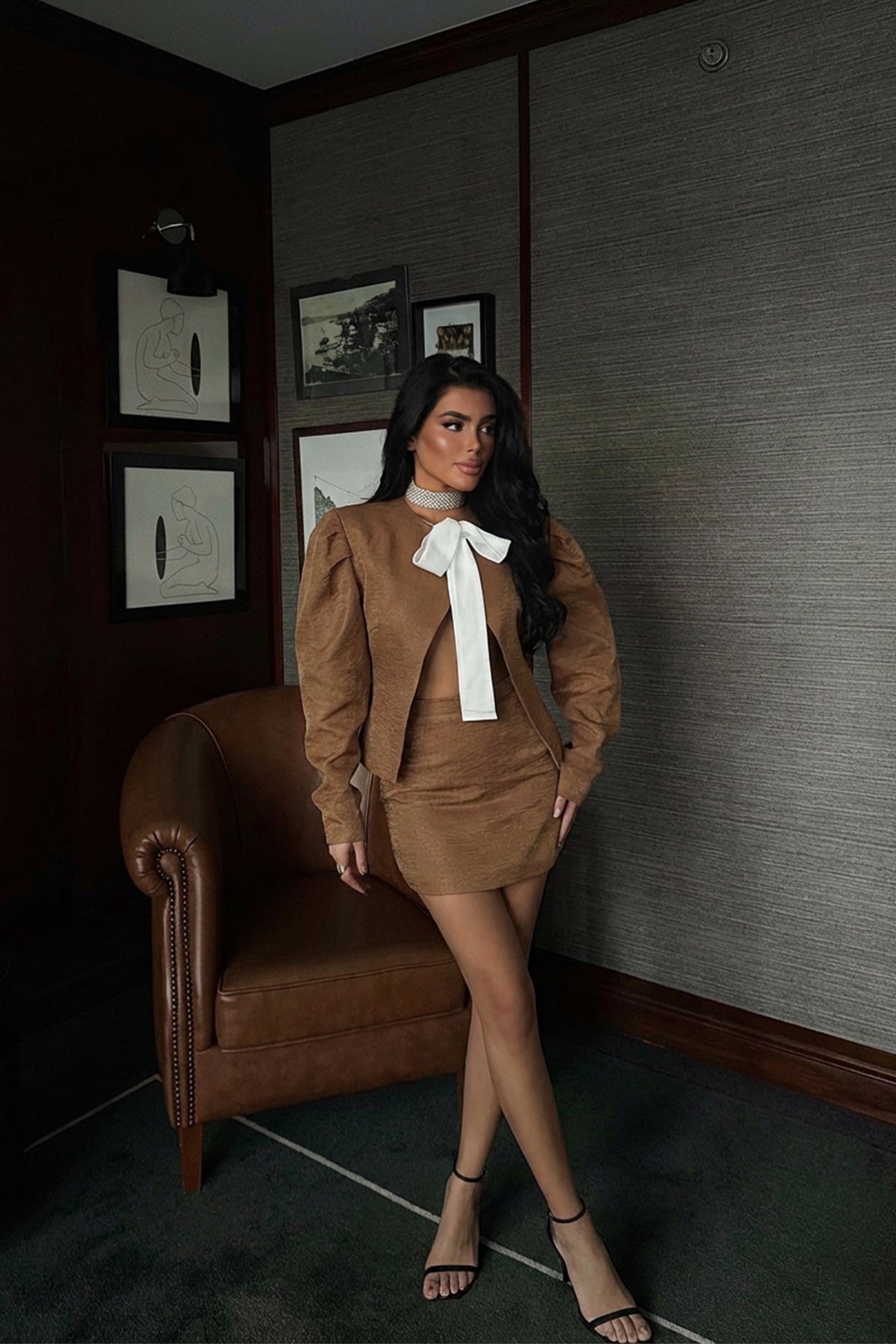 Kahverengi Ventoux Takım ATE-2357