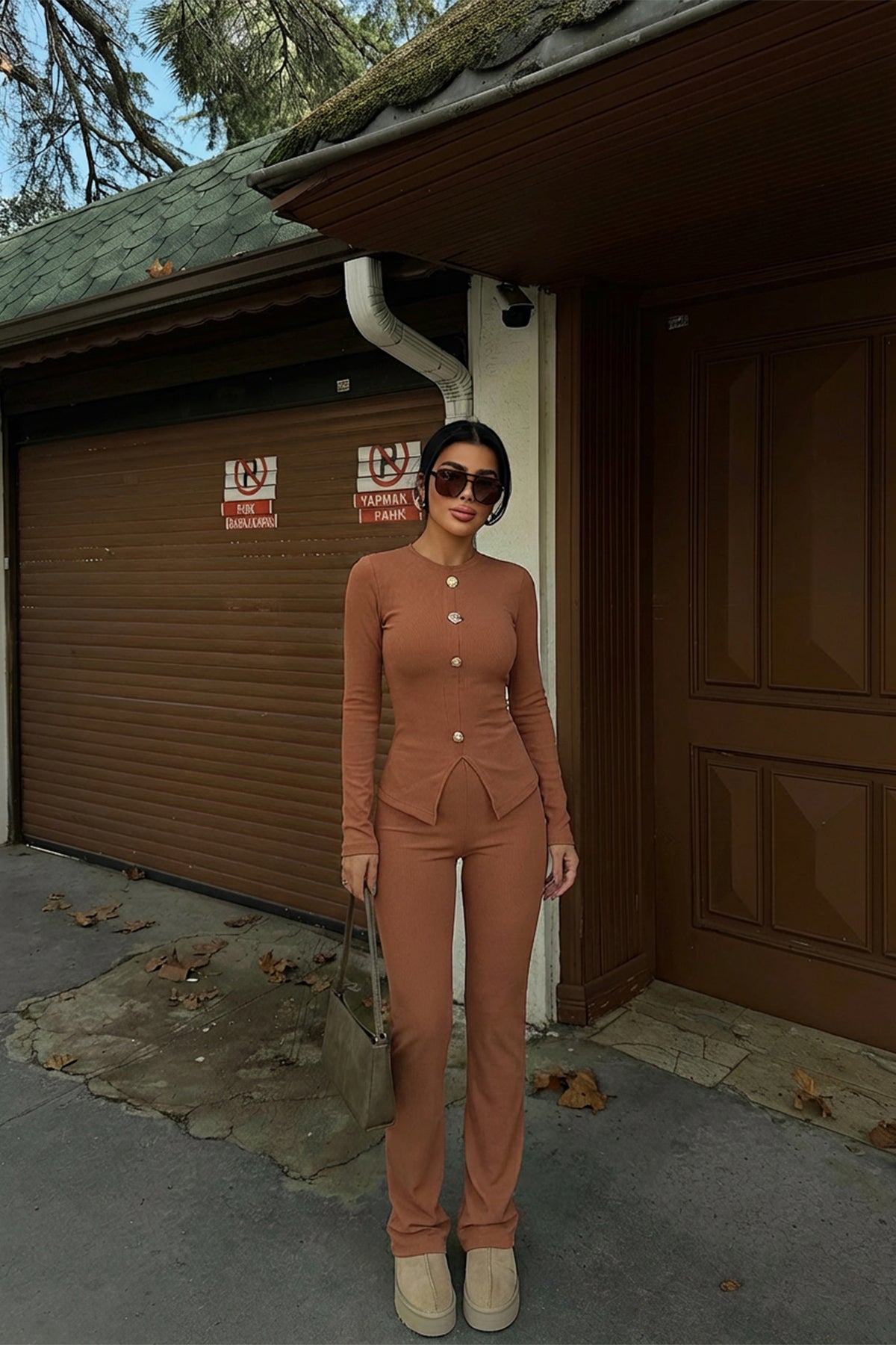 Kahverengi Zylan Takım ATE-3706