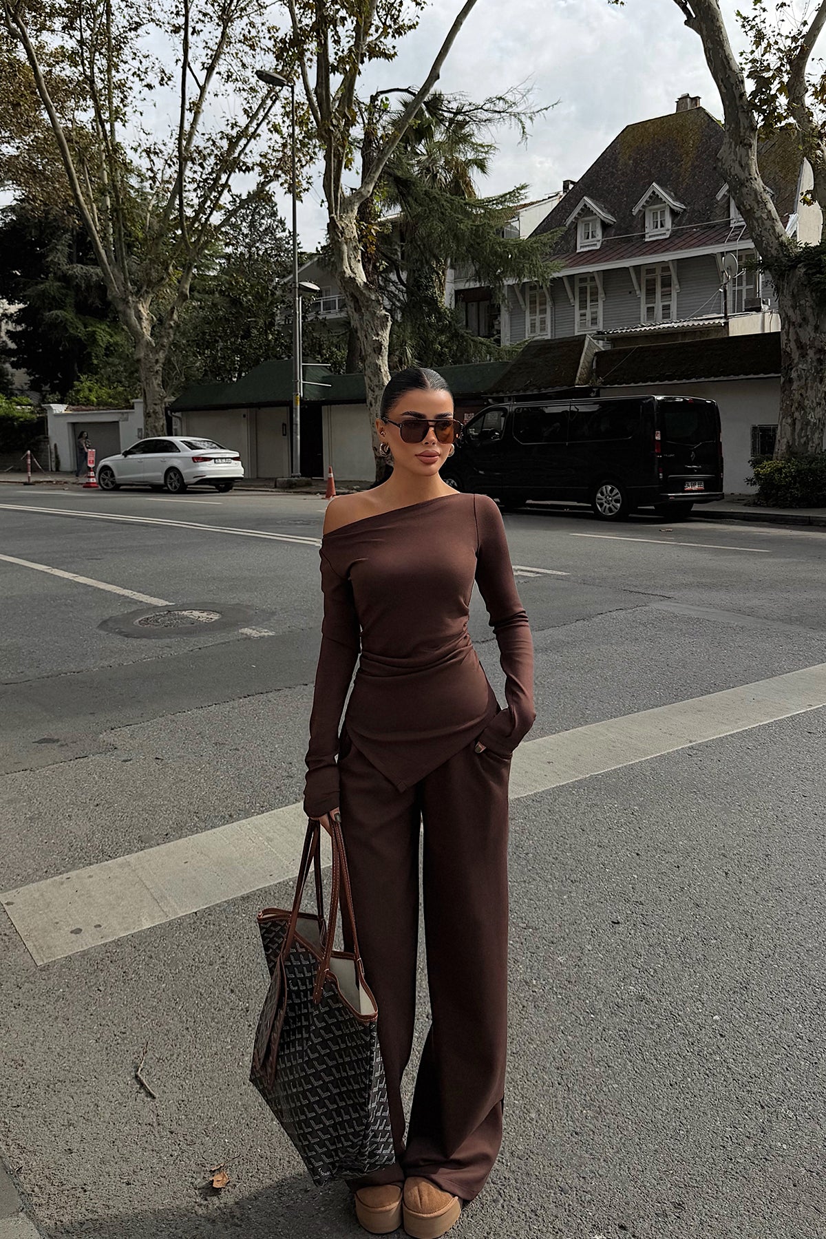 Kahverengi Borelli Takım ATE-3743