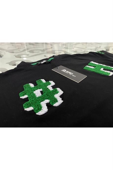 Kız Çocuk Süzene Nakışlı Tişört Yırtık Detaylı Renkli Kemerli Kot Şort Şapka 4'lü Takım Yeşil 12 Yaş