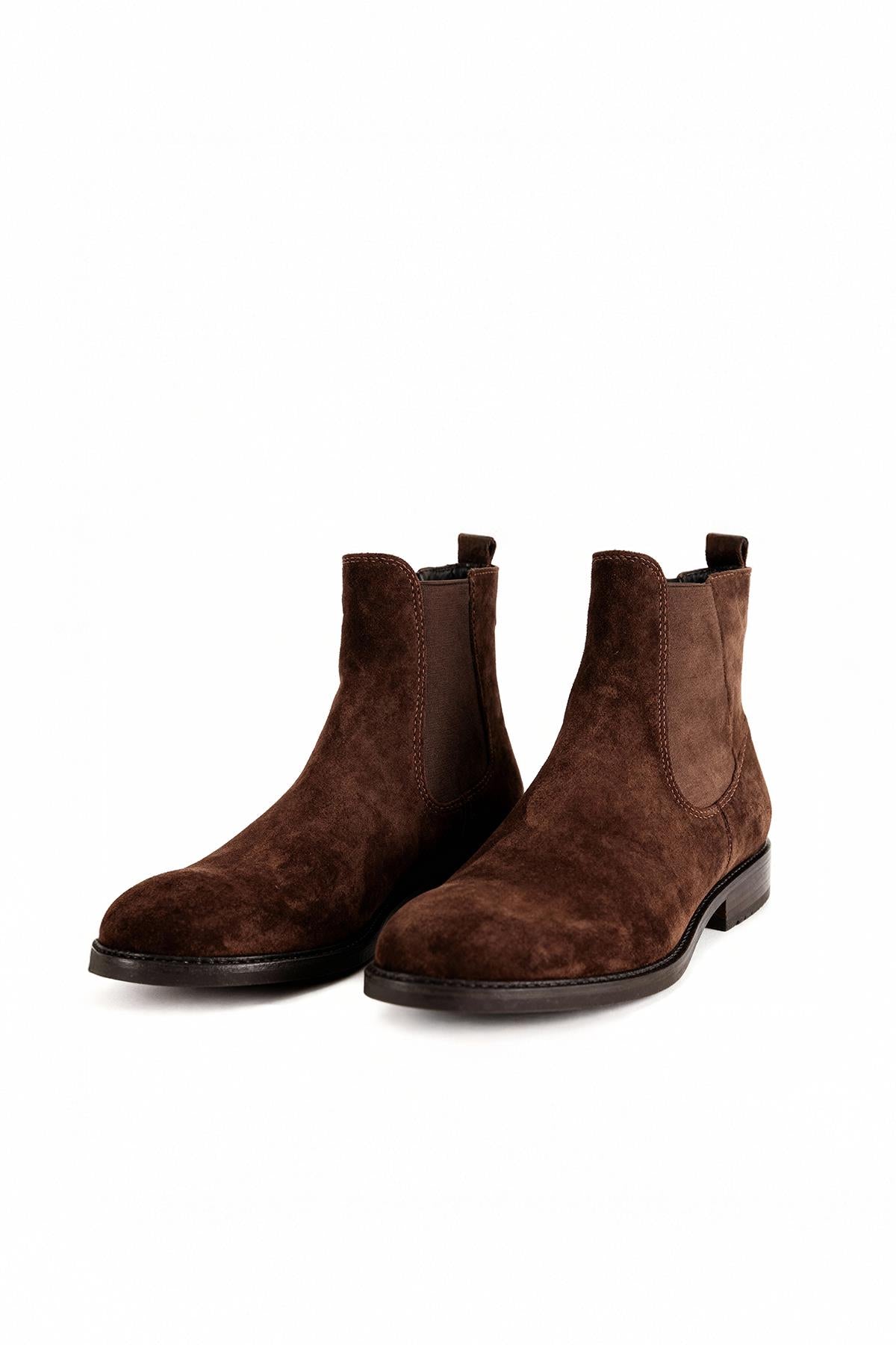 KLASİK KAHVERENGİ SÜET BOT