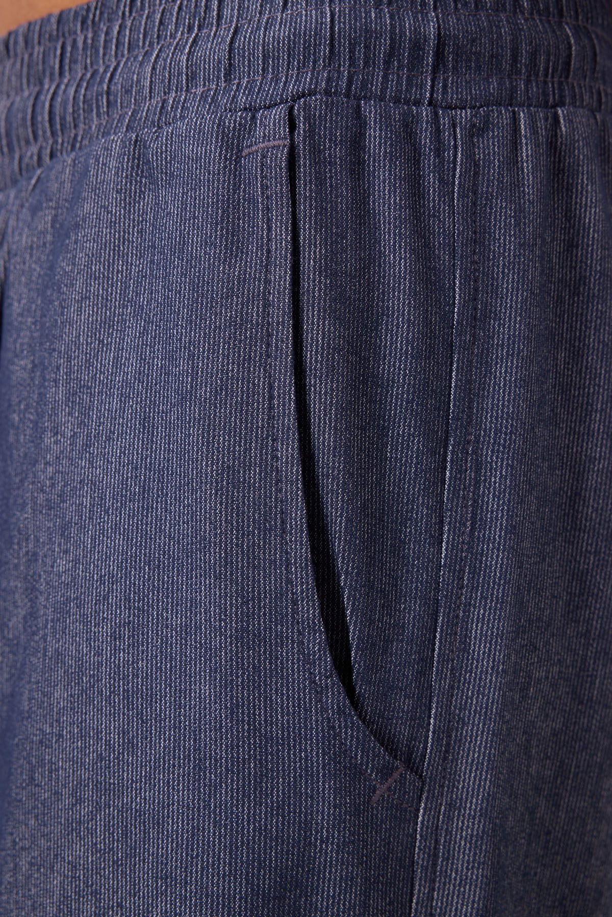 Kot Lacivert Standart Fit Dokuma Hafif Esnek Chino Erkek Şort - 81289