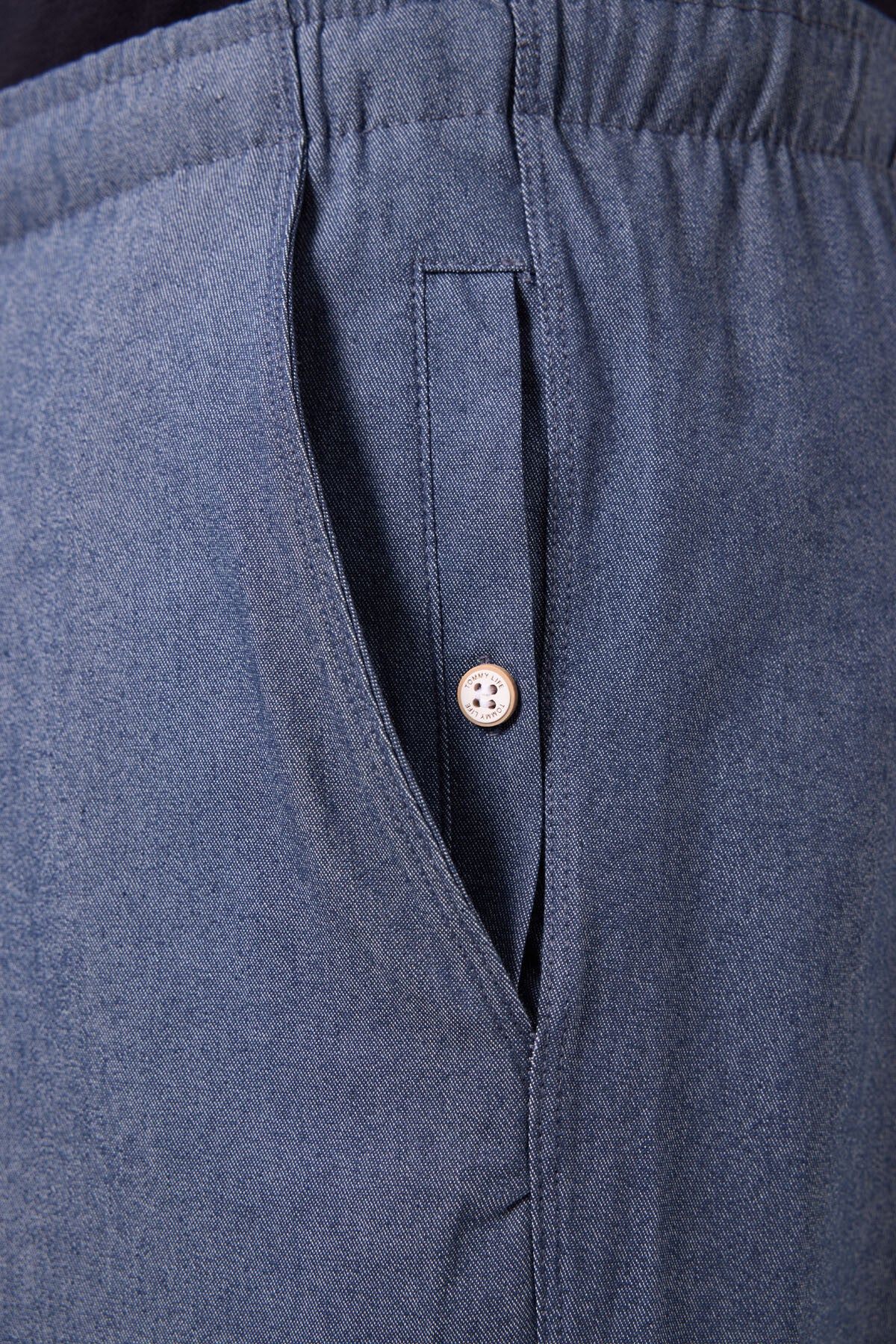 Kot Lacivert Standart Fit Dokuma Hafif Esnek Chino Erkek Şort - 81291