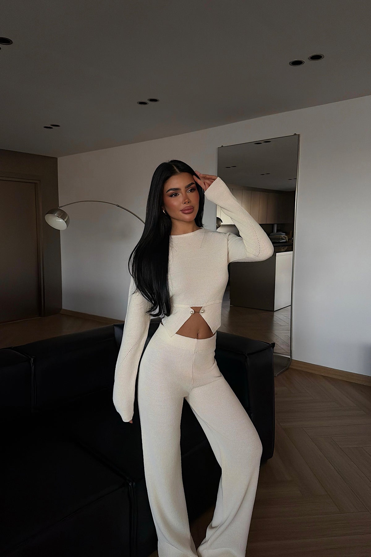 Krem Octavia Triko Takım ATE-4438