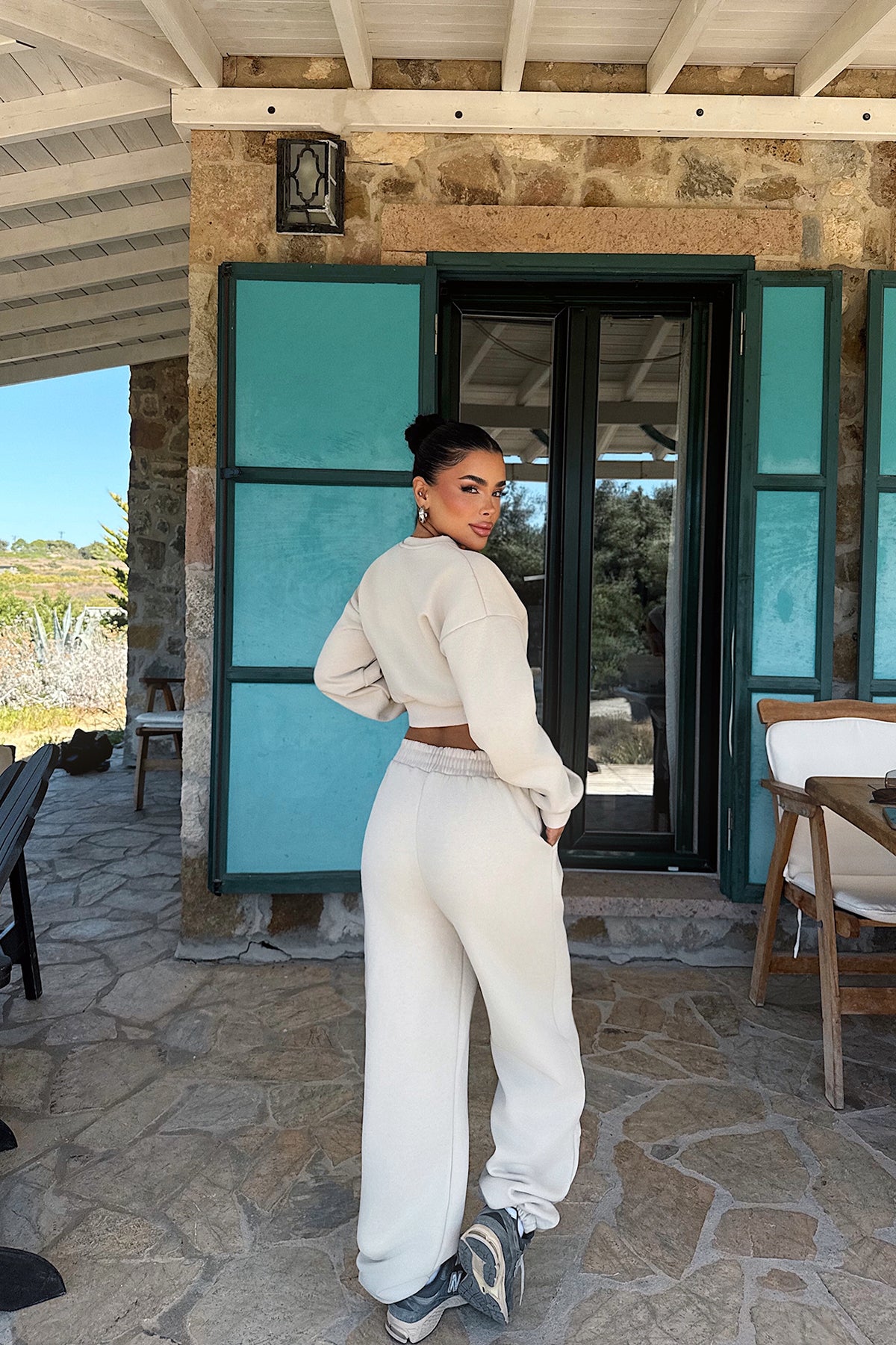 Krem Fluid Eşofman Takım ATE-3701