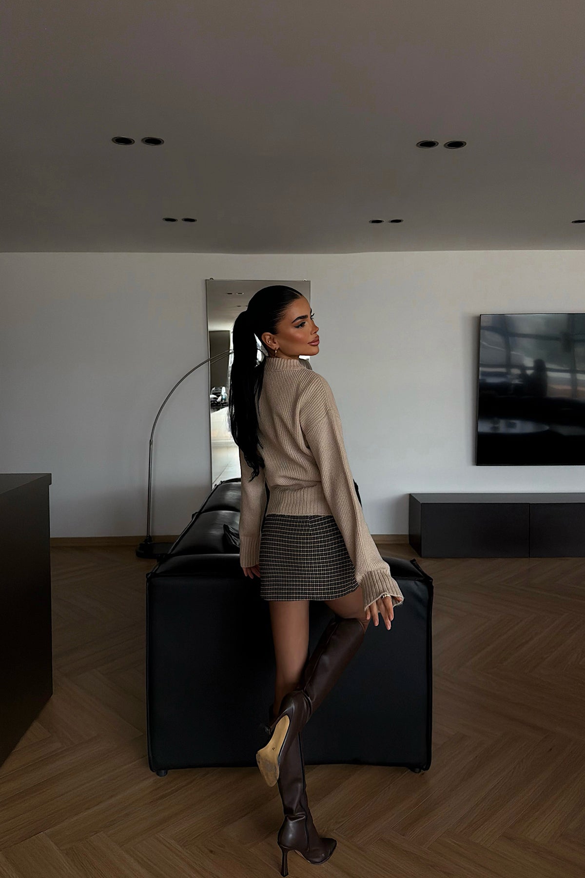 Krem Lilja Triko Hırka ATE-4057