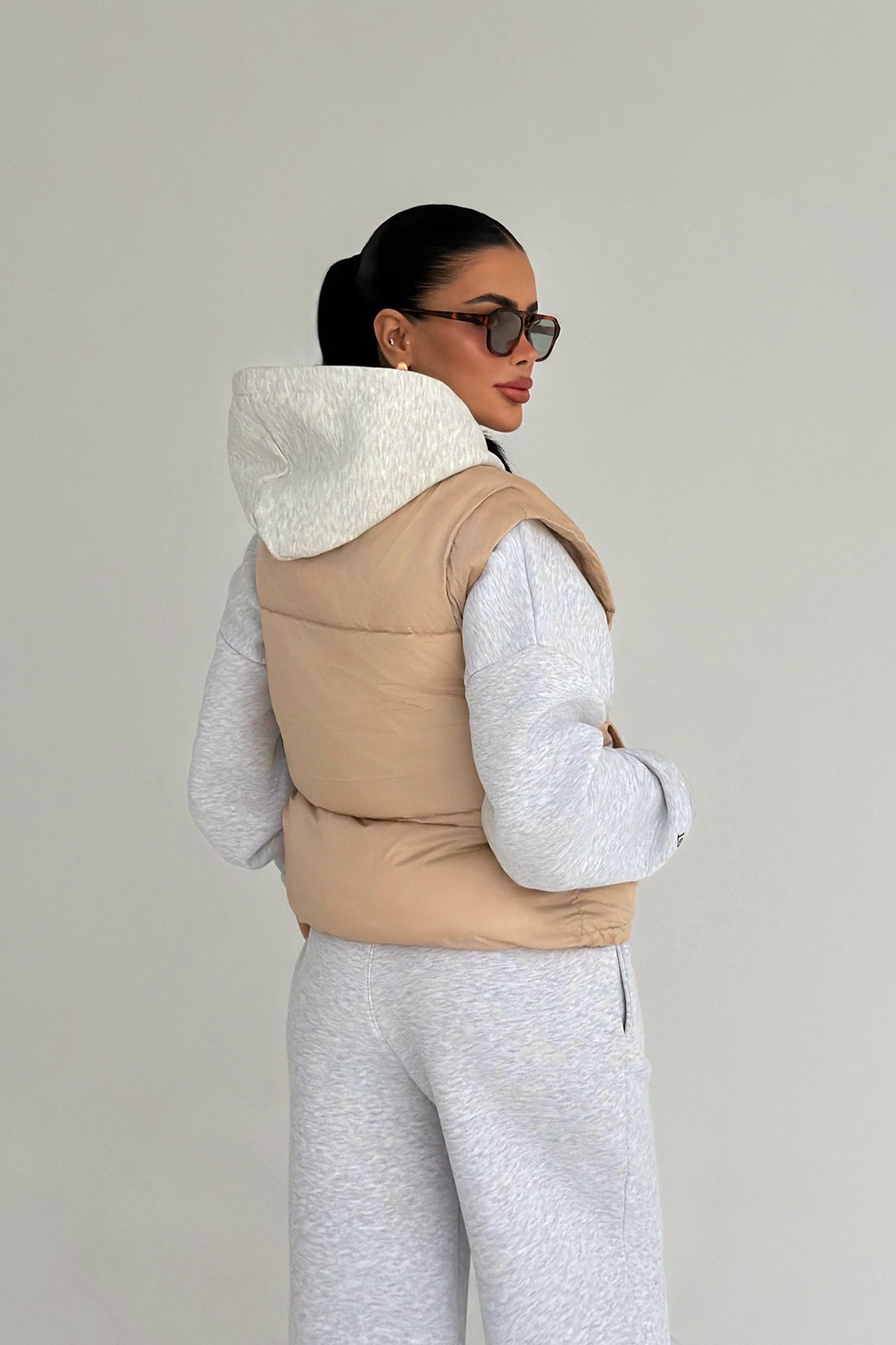 Krem Ralphette şişme yelek ATE-3765