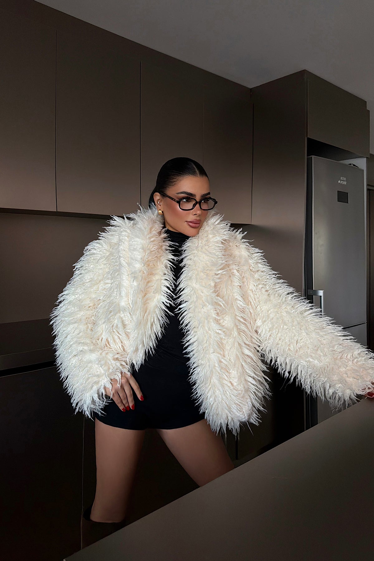 Krem Mayfair kürk ATE-4316